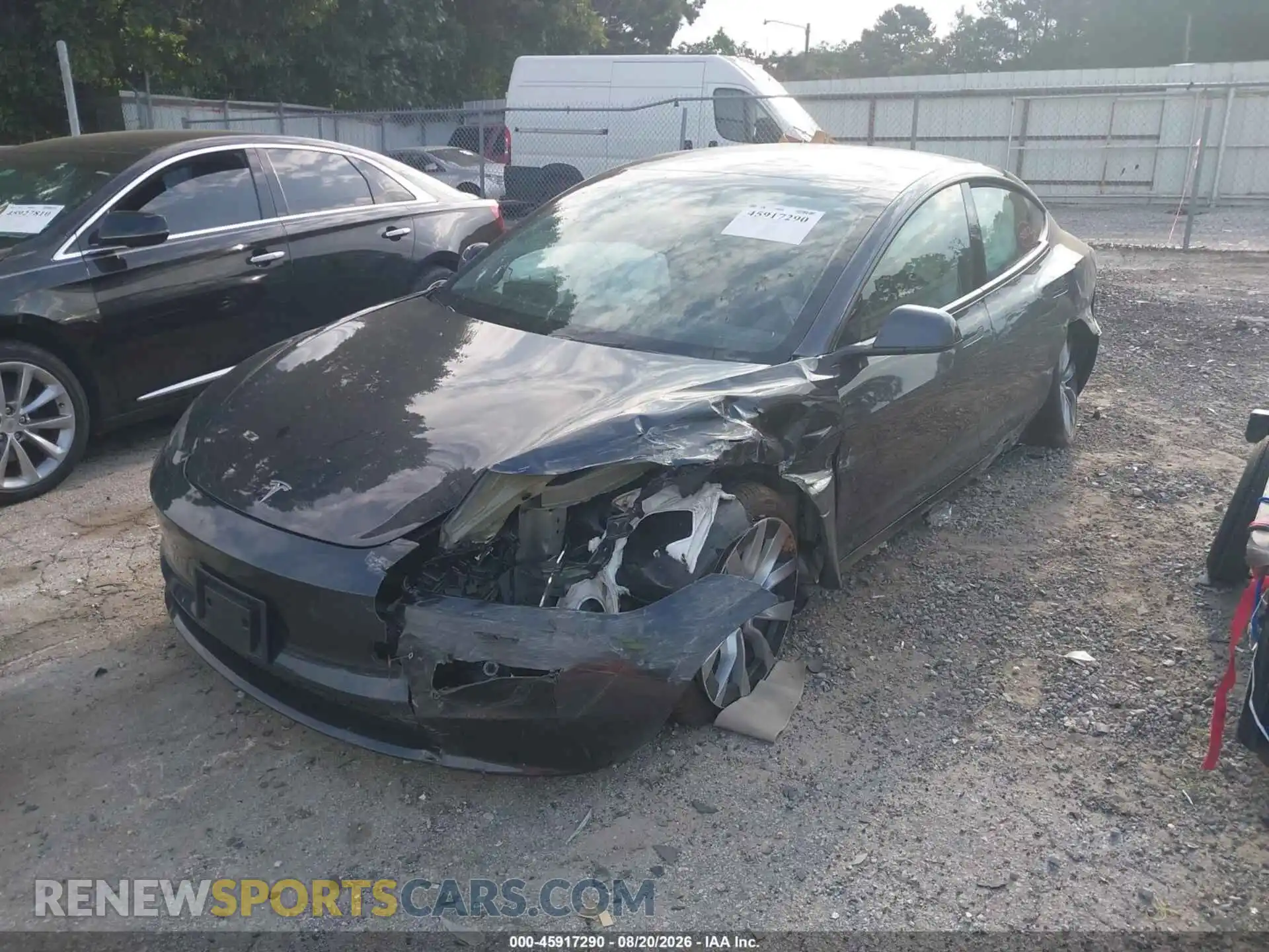 2 Photograph of a damaged car 5YJ3E1EA8SF052020 TESLA MODEL 3 2025