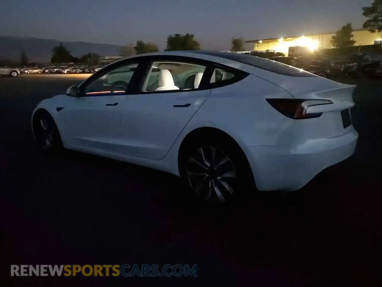 2 Photograph of a damaged car 5YJ3E1EA8SF889883 TESLA MODEL 3 2025