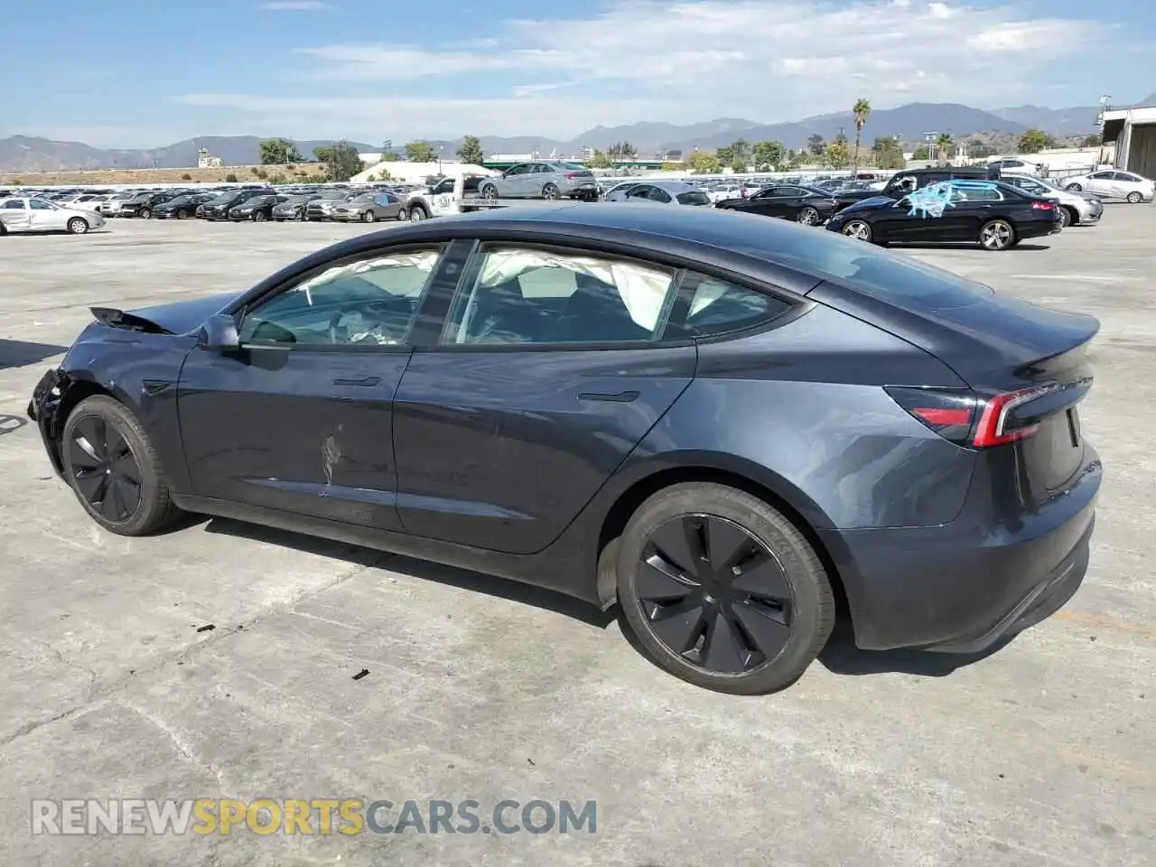 2 Фотография поврежденного автомобиля 5YJ3E1EA8SF900350 TESLA MODEL 3 2025