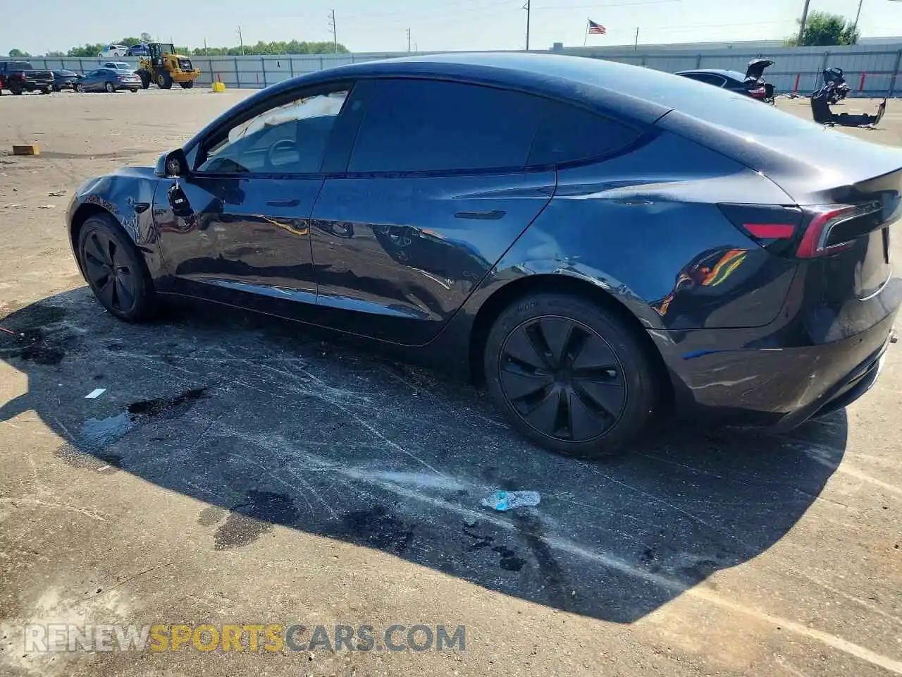 2 Photograph of a damaged car 5YJ3E1EA8SF912448 TESLA MODEL 3 2025