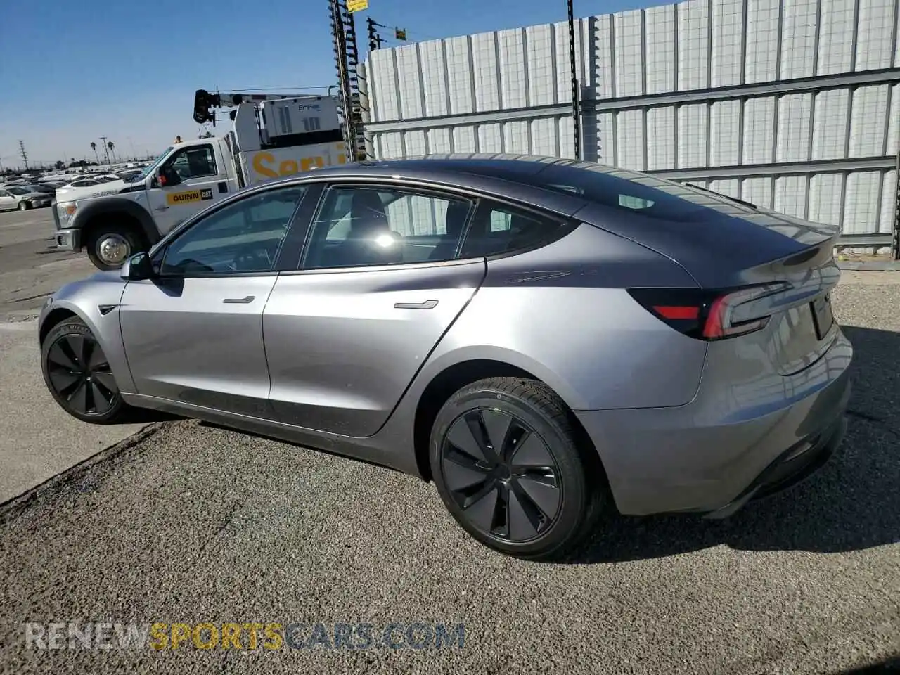 2 Photograph of a damaged car 5YJ3E1EA8SF927015 TESLA MODEL 3 2025