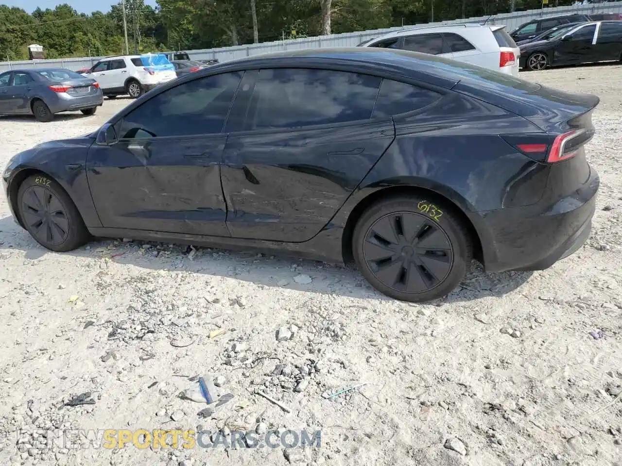 2 Photograph of a damaged car 5YJ3E1EA9SF028888 TESLA MODEL 3 2025