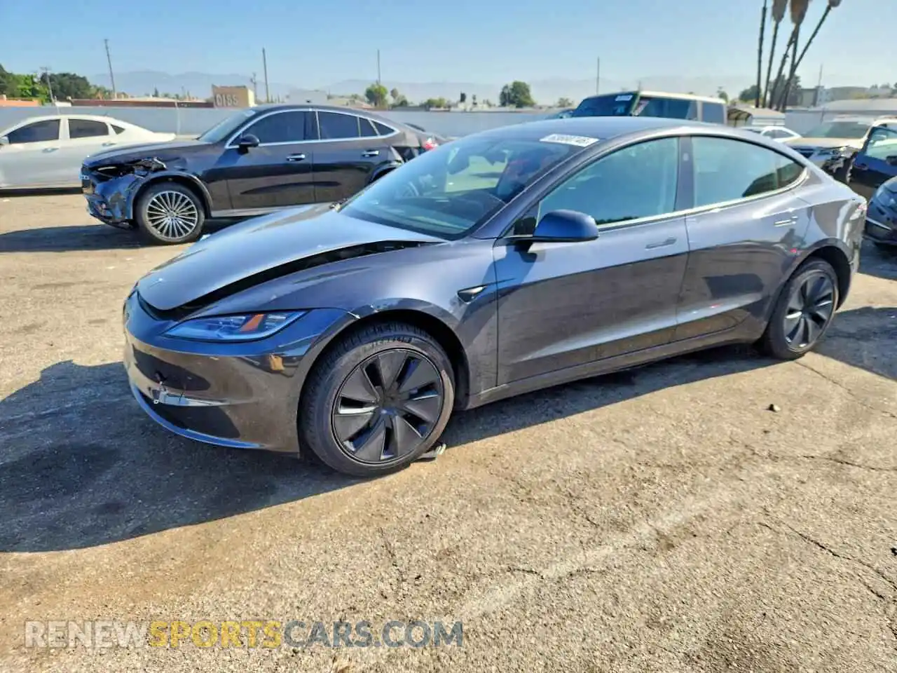 1 Photograph of a damaged car 5YJ3E1EA9SF045271 TESLA MODEL 3 2025