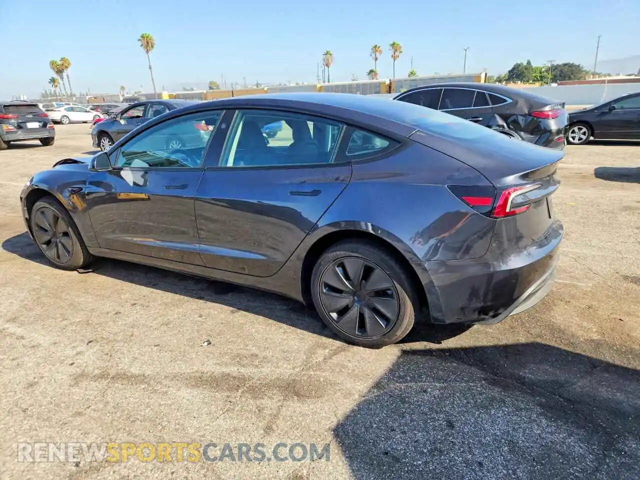 2 Photograph of a damaged car 5YJ3E1EA9SF045271 TESLA MODEL 3 2025
