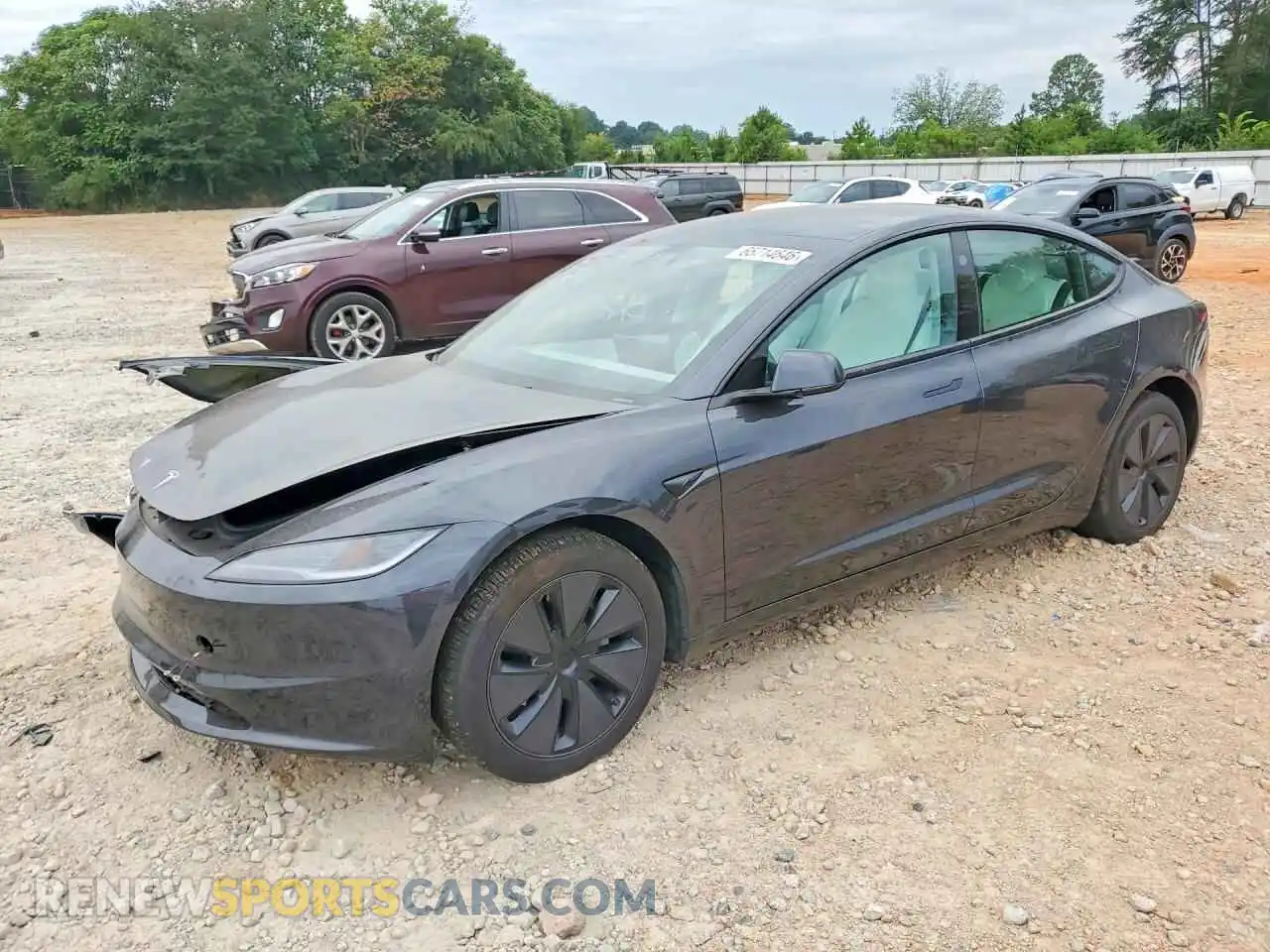 1 Фотография поврежденного автомобиля 5YJ3E1EA9SF074446 TESLA MODEL 3 2025
