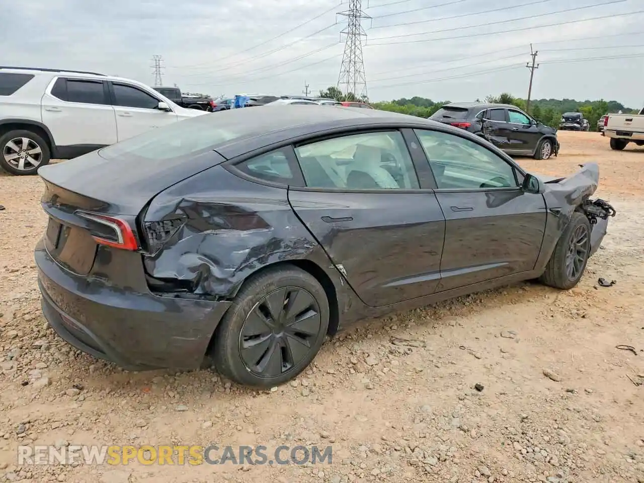 3 Фотография поврежденного автомобиля 5YJ3E1EA9SF074446 TESLA MODEL 3 2025