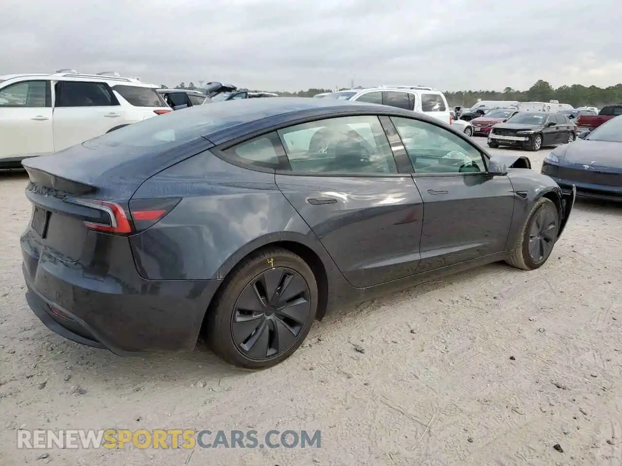 3 Photograph of a damaged car 5YJ3E1EA9SF885437 TESLA MODEL 3 2025
