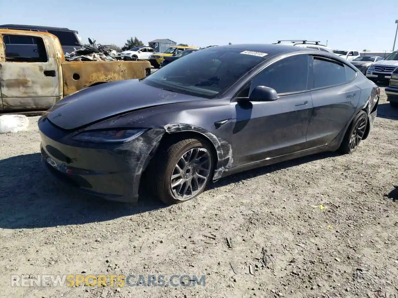 1 Photograph of a damaged car 5YJ3E1EA9SF903399 TESLA MODEL 3 2025