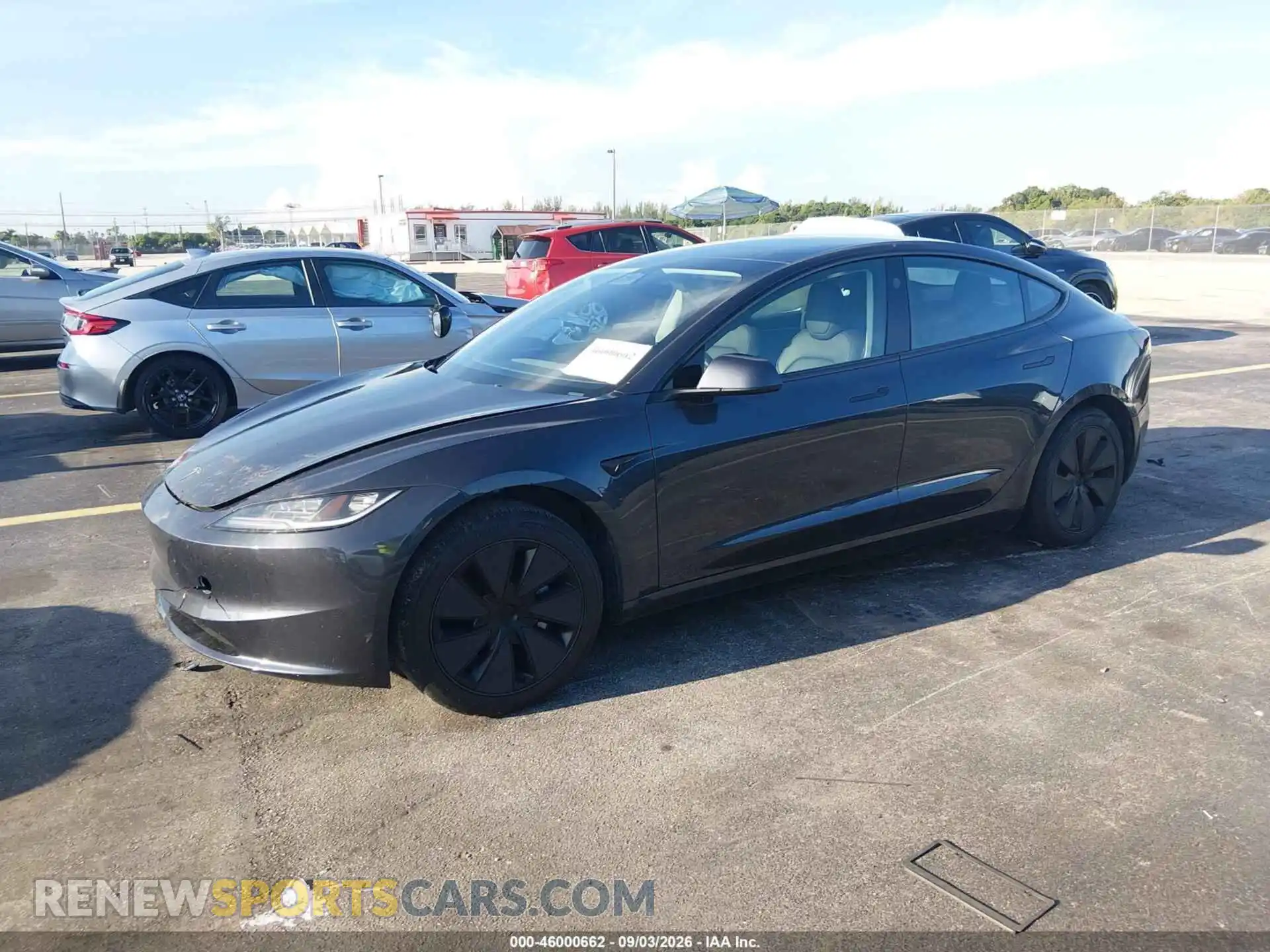 2 Фотография поврежденного автомобиля 5YJ3E1EA9SF976367 TESLA MODEL 3 2025