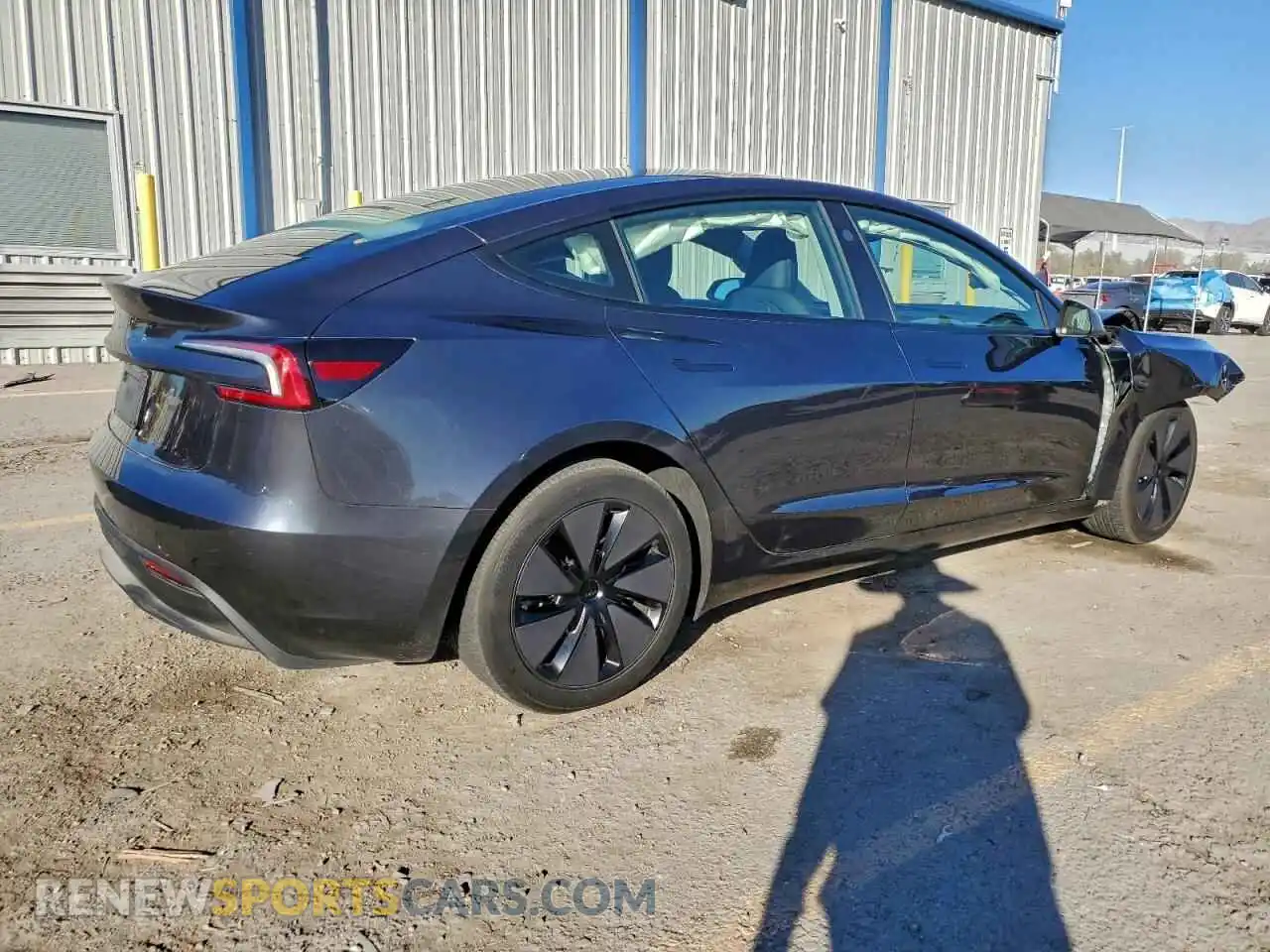 3 Photograph of a damaged car 5YJ3E1EA9SF984680 TESLA MODEL 3 2025