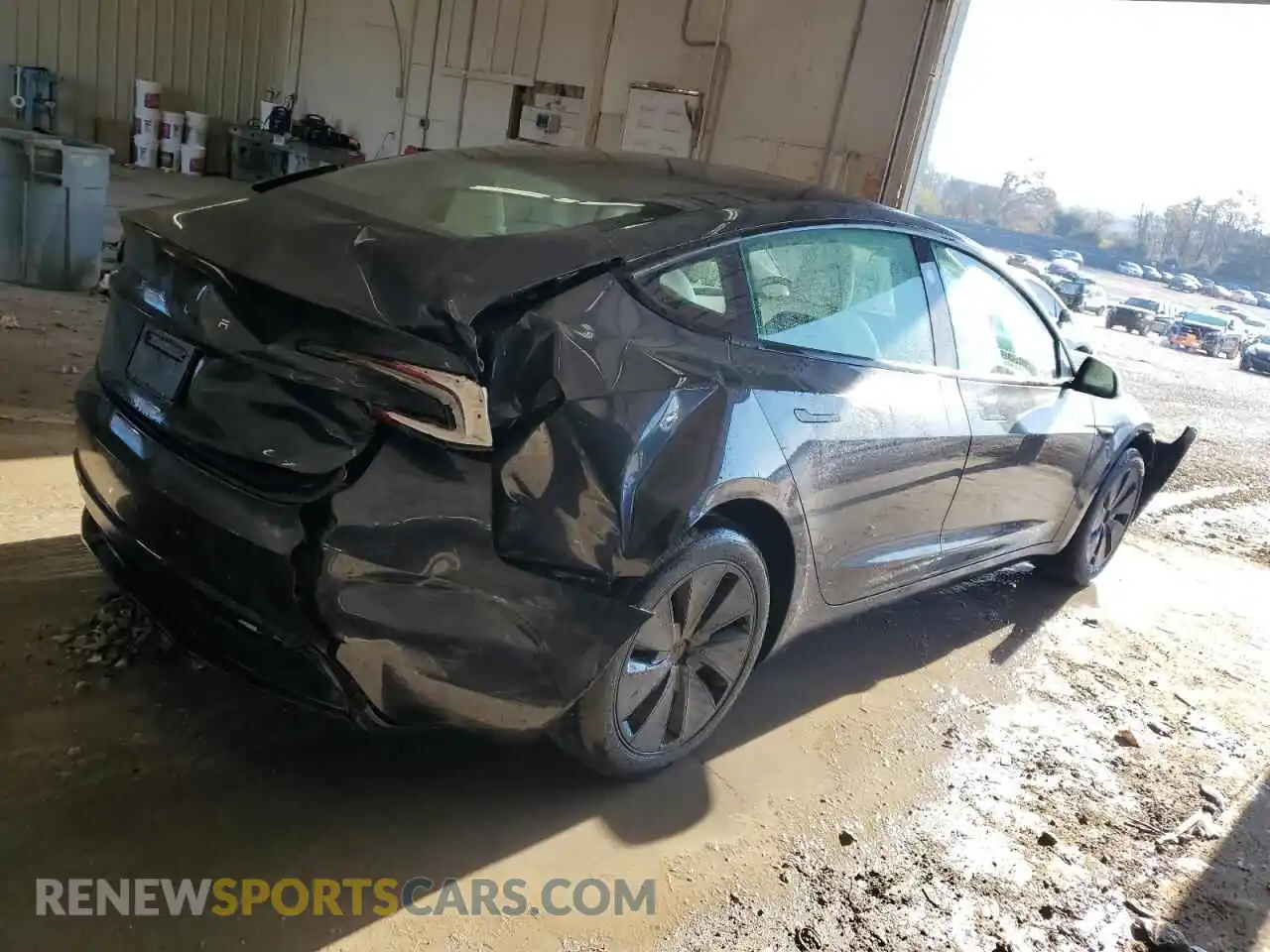 3 Photograph of a damaged car 5YJ3E1EAXSF005376 TESLA MODEL 3 2025