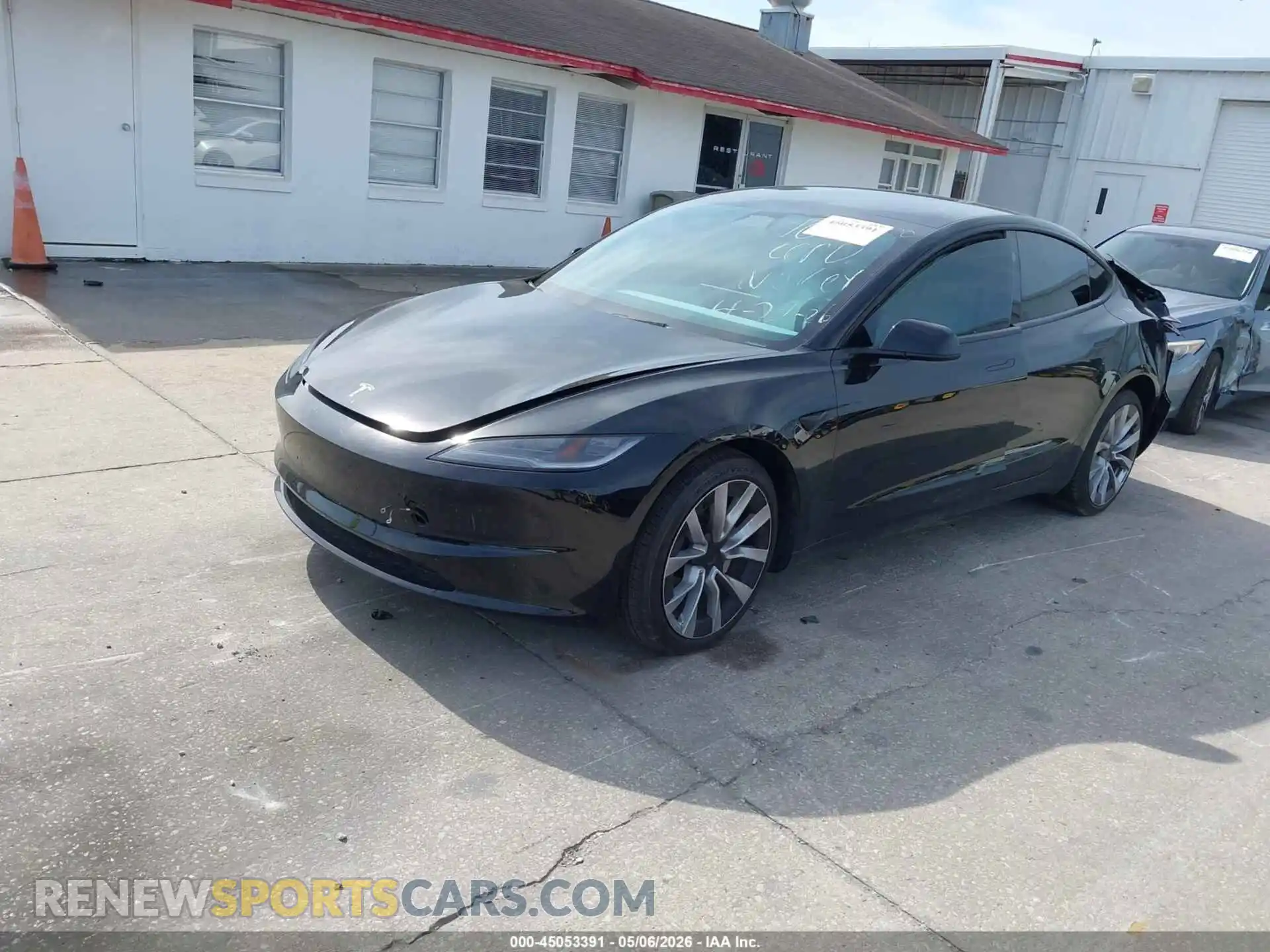 2 Photograph of a damaged car 5YJ3E1EB0SF924019 TESLA MODEL 3 2025