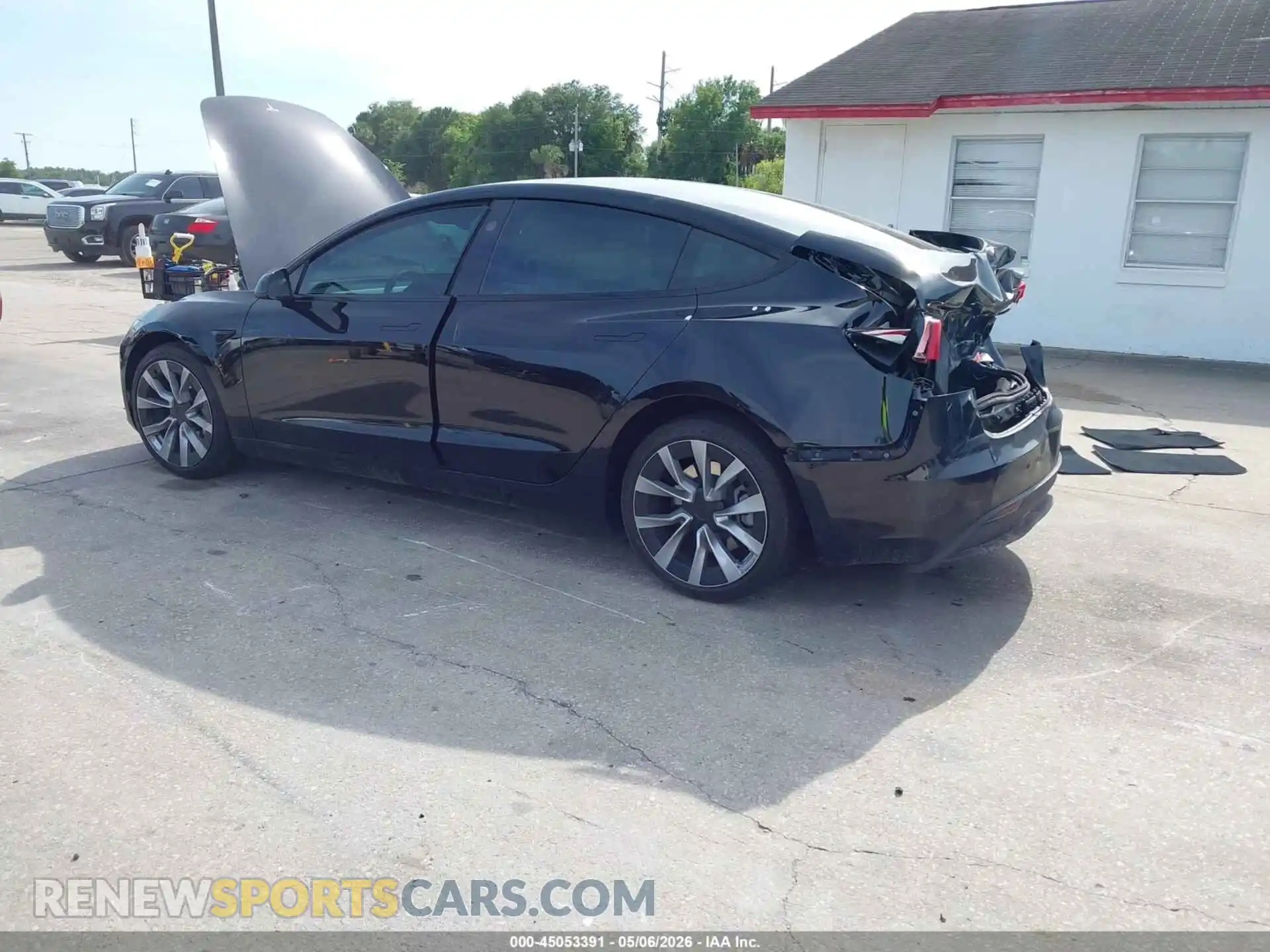3 Photograph of a damaged car 5YJ3E1EB0SF924019 TESLA MODEL 3 2025