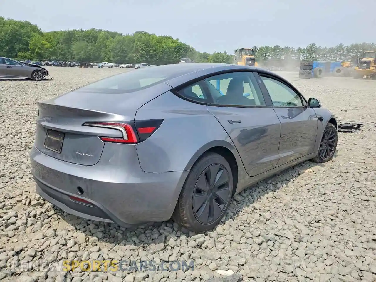 3 Photograph of a damaged car 5YJ3E1EB0SF927602 TESLA MODEL 3 2025