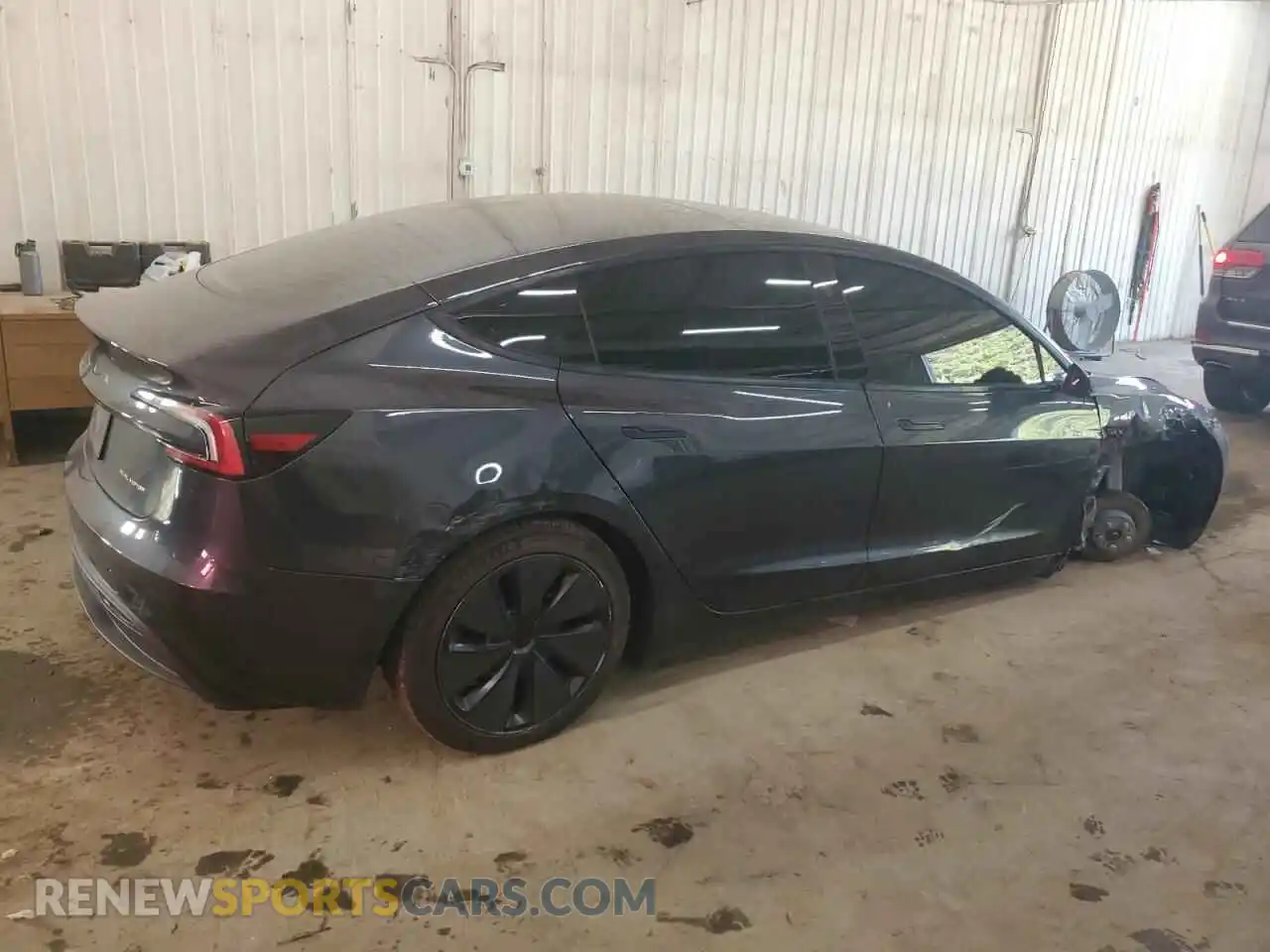 3 Photograph of a damaged car 5YJ3E1EB0SF937904 TESLA MODEL 3 2025