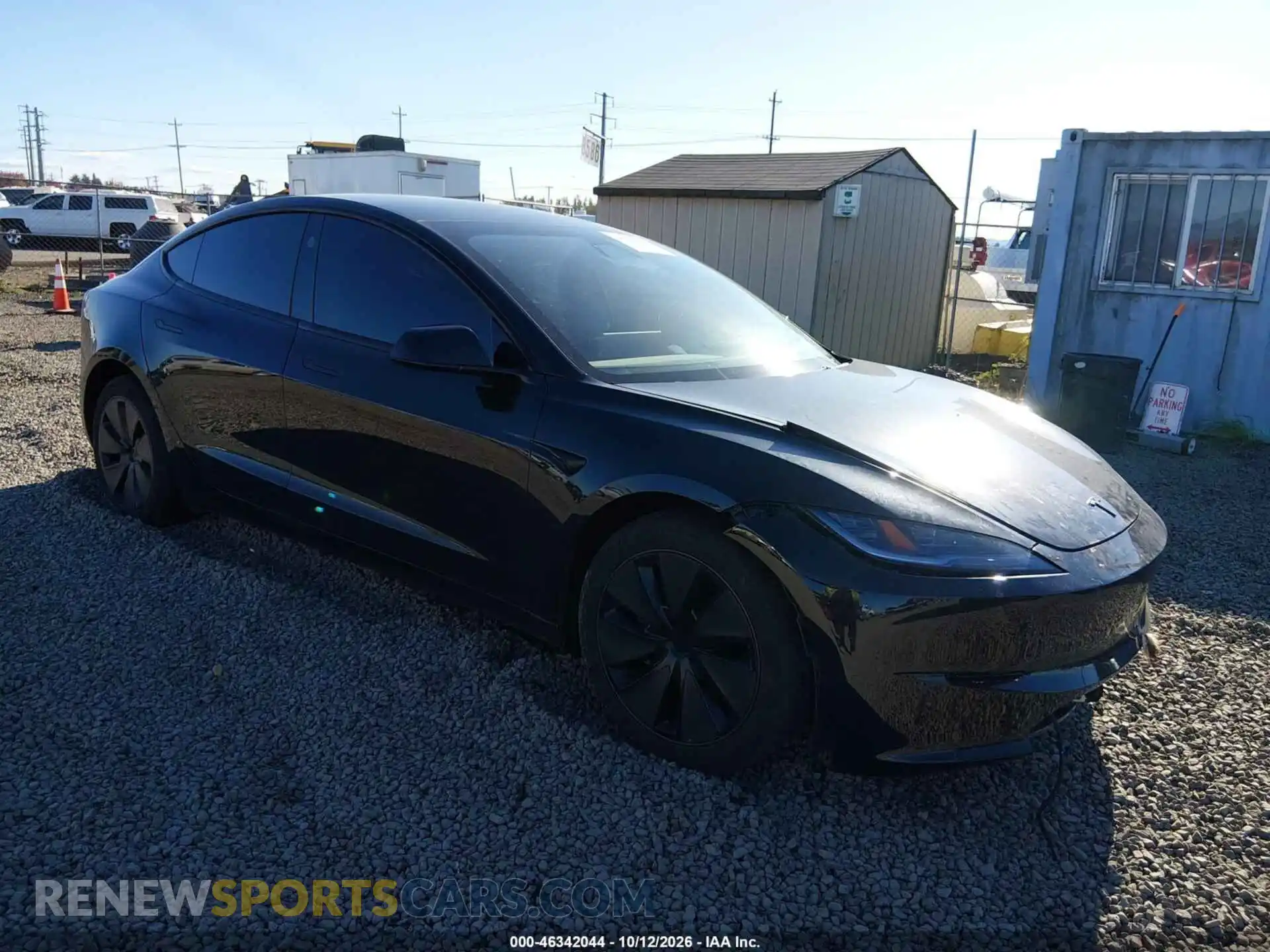 1 Photograph of a damaged car 5YJ3E1EB1SF018428 TESLA MODEL 3 2025