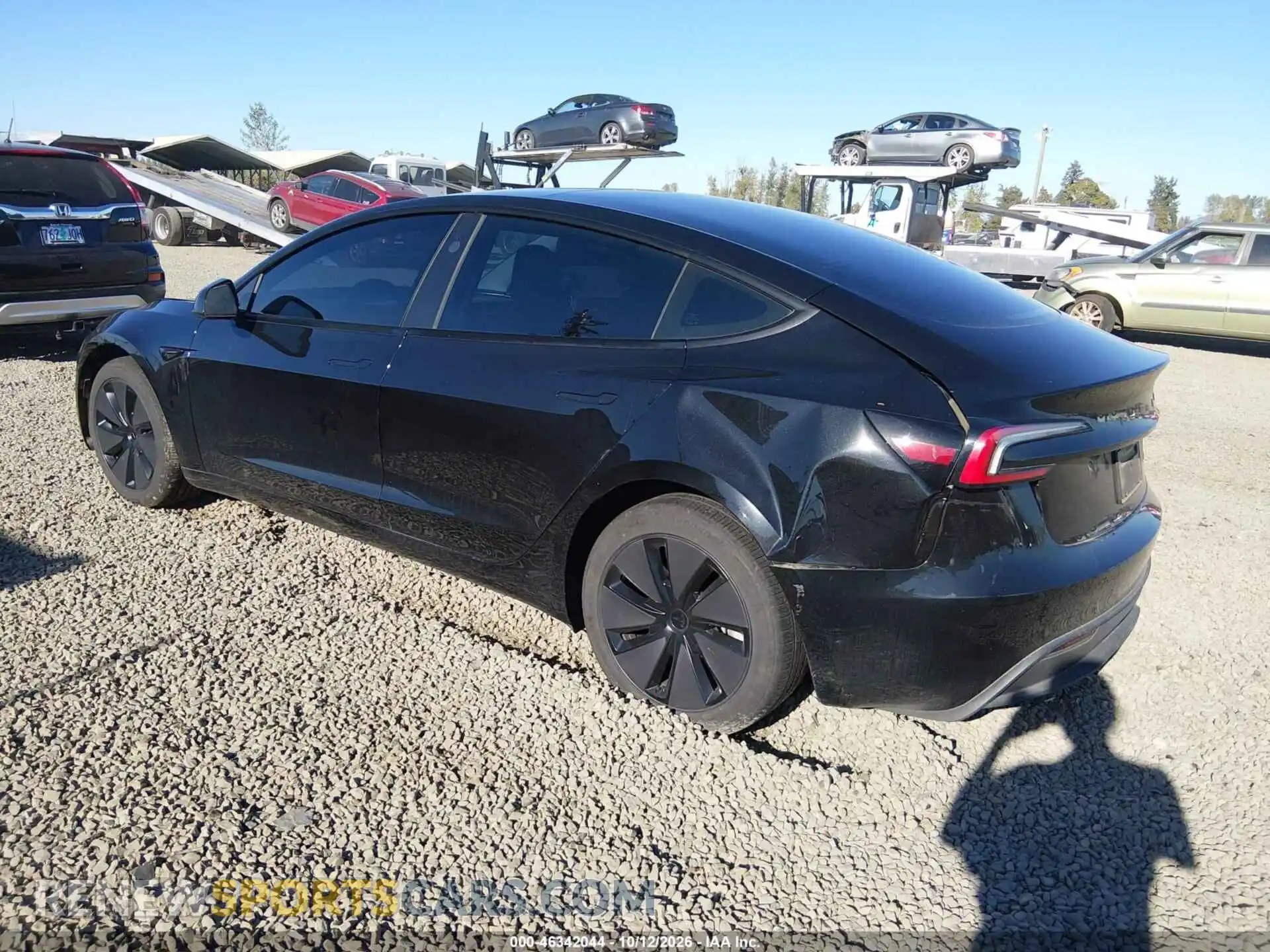 3 Photograph of a damaged car 5YJ3E1EB1SF018428 TESLA MODEL 3 2025