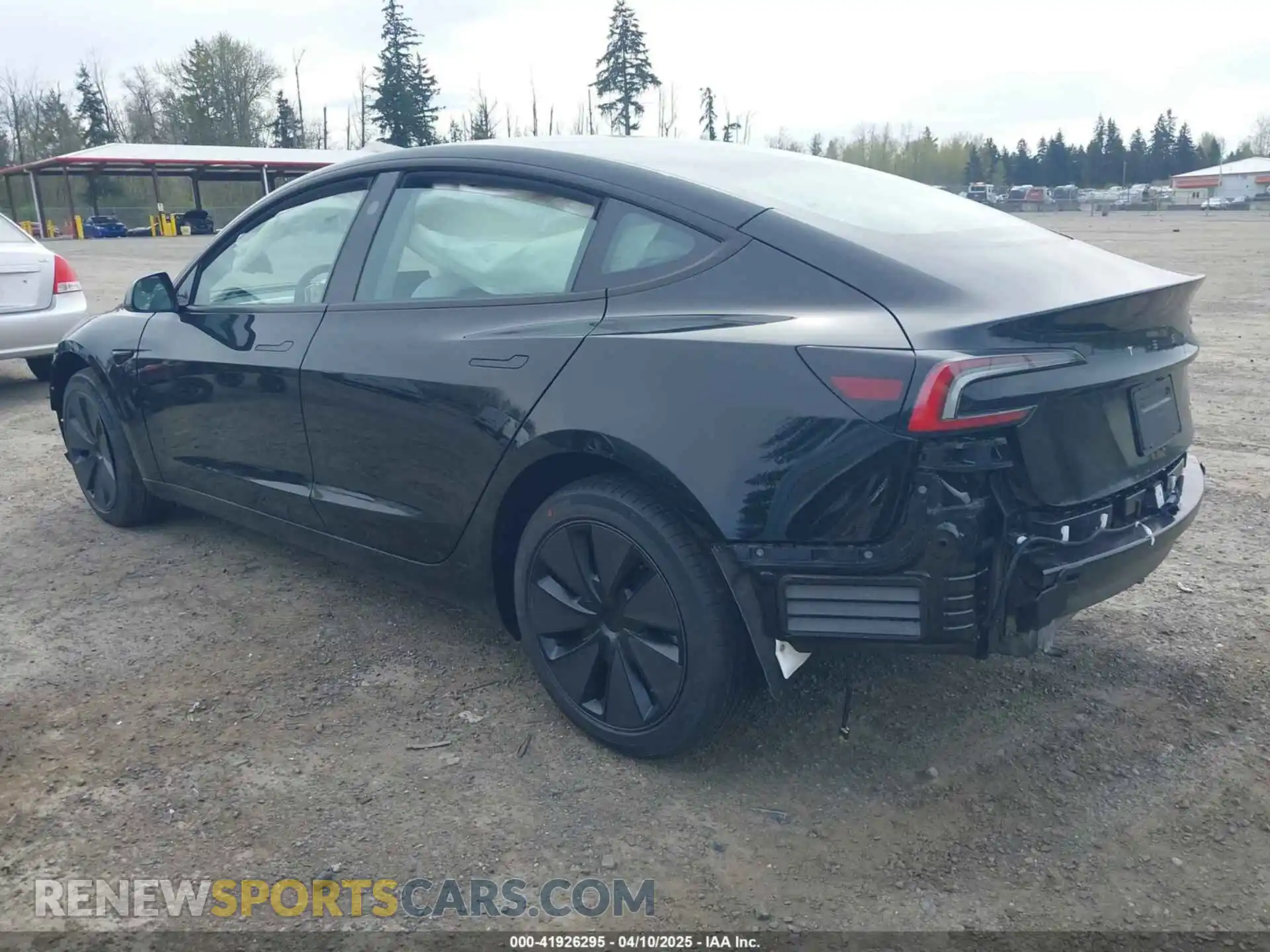 3 Photograph of a damaged car 5YJ3E1EB1SF885103 TESLA MODEL 3 2025