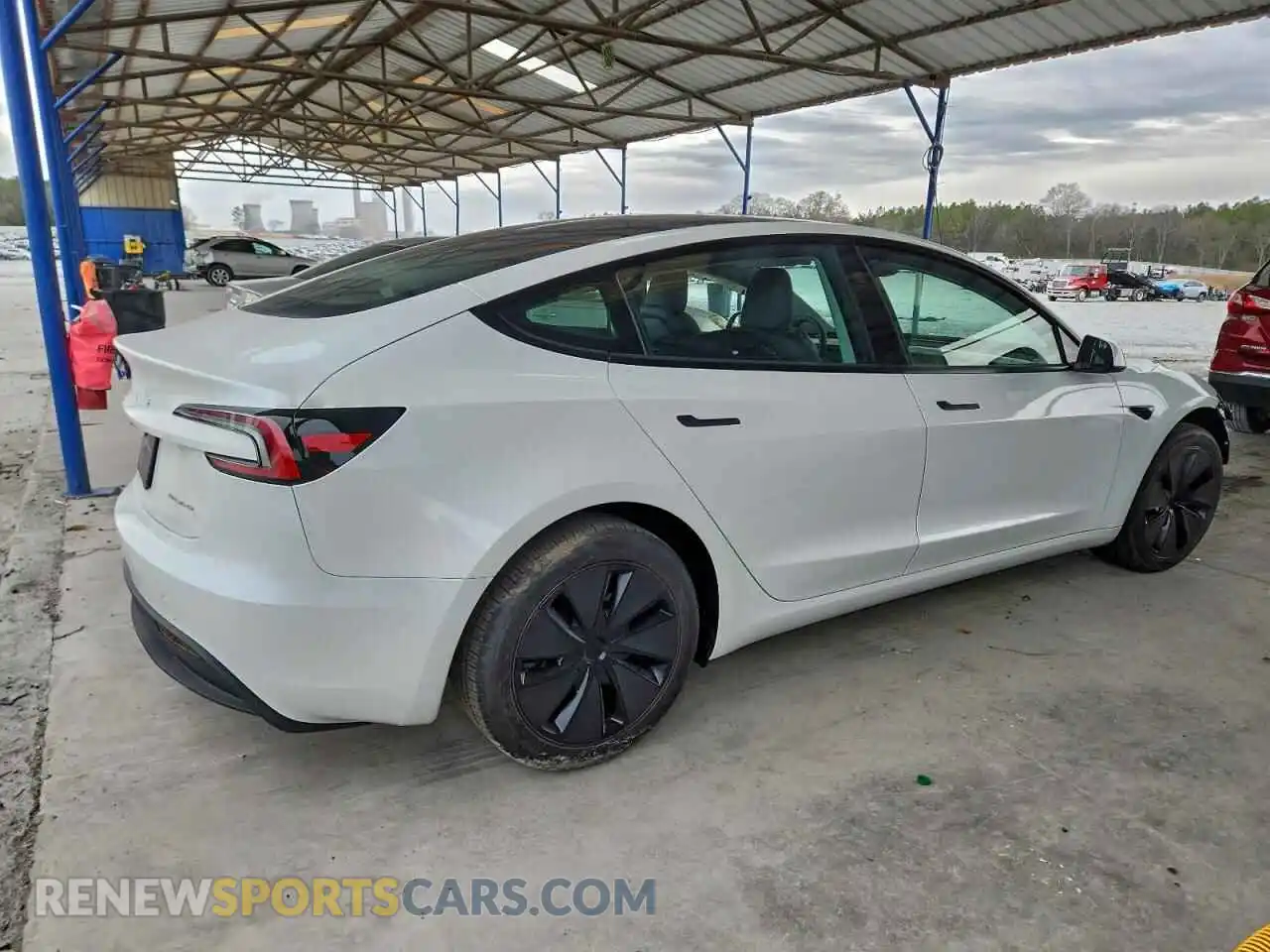 3 Photograph of a damaged car 5YJ3E1EB1SF896036 TESLA MODEL 3 2025