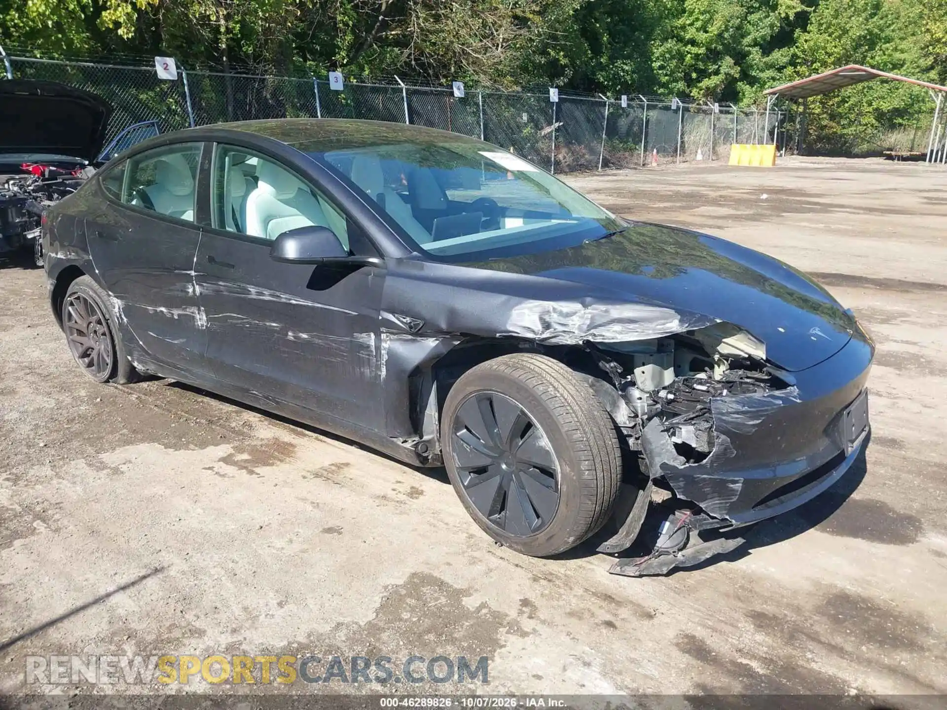 1 fotografías del automóvil dañado 5YJ3E1EB1SF911635 TESLA MODEL 3 2025
