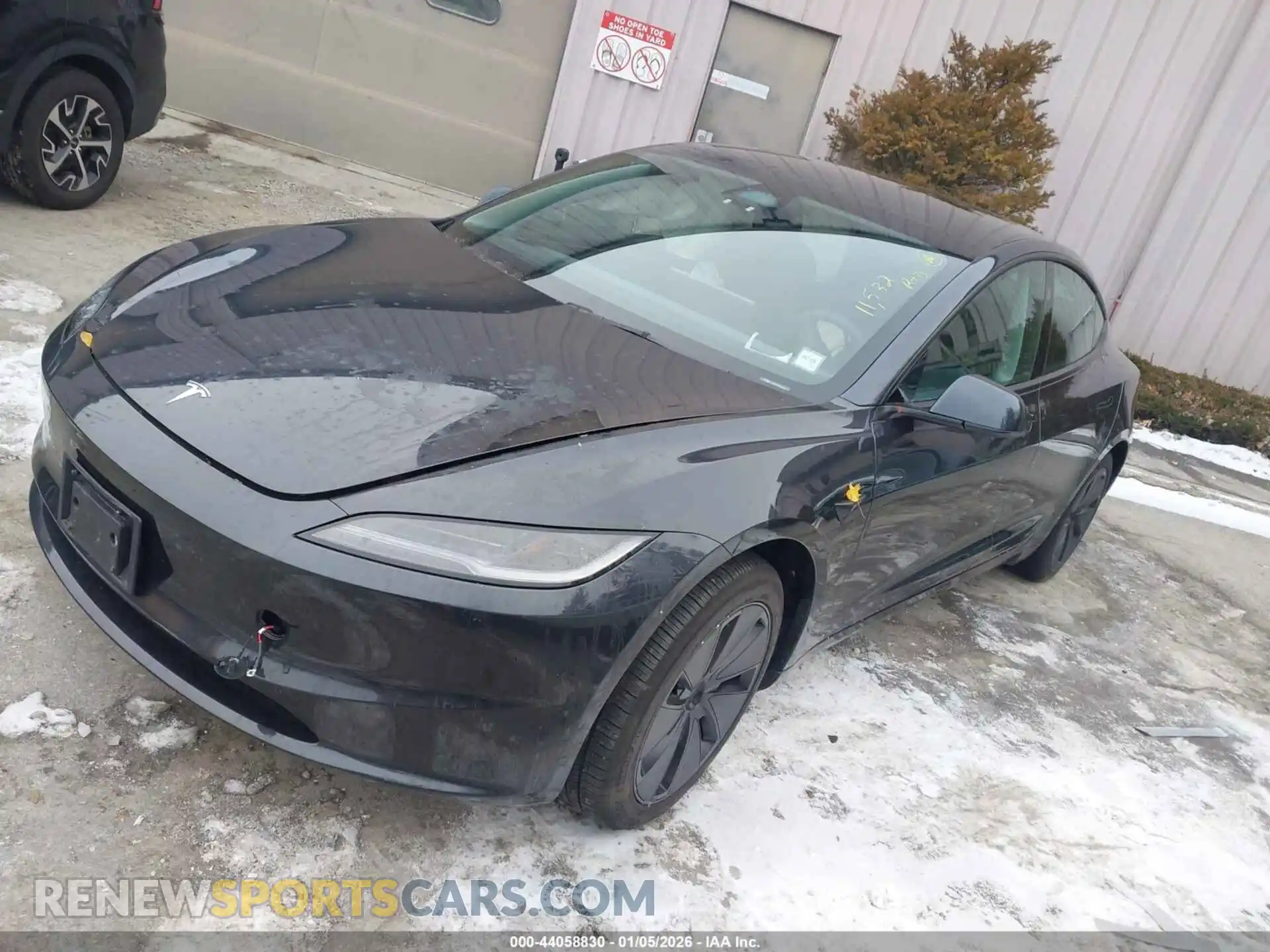 2 Photograph of a damaged car 5YJ3E1EB1SF934591 TESLA MODEL 3 2025