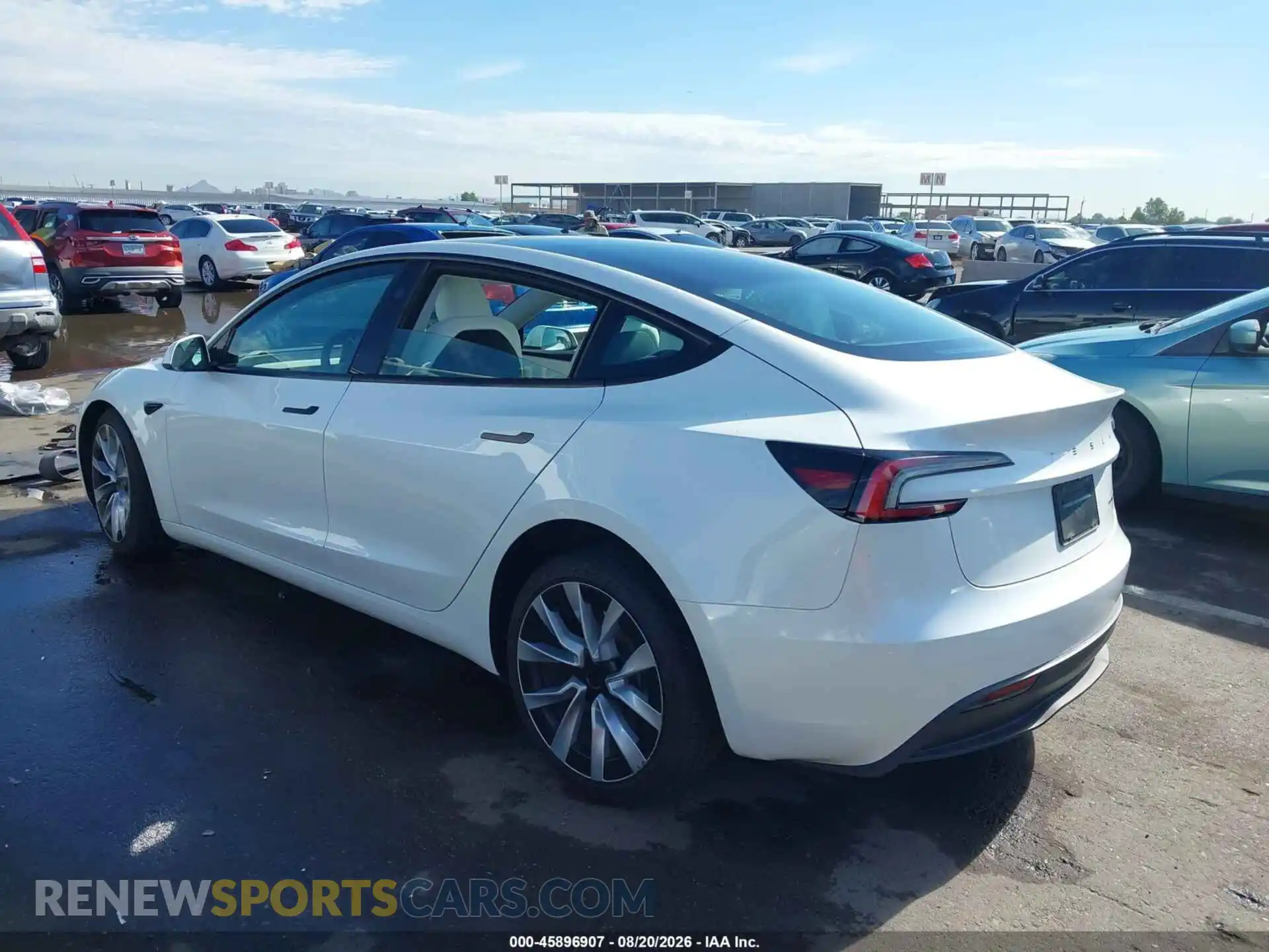 3 Фотография поврежденного автомобиля 5YJ3E1EB2SF952212 TESLA MODEL 3 2025