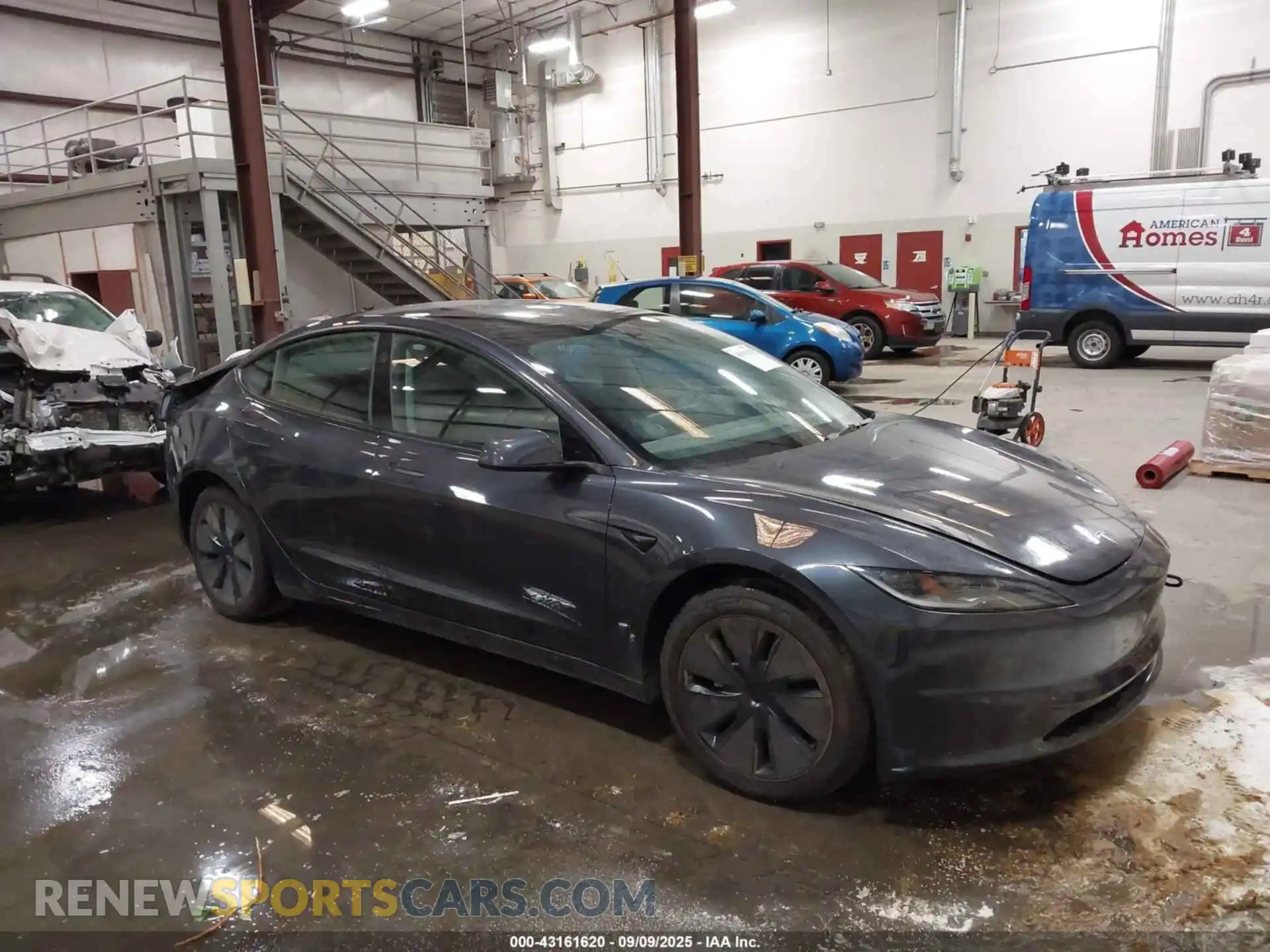 1 Photograph of a damaged car 5YJ3E1EB3SF929716 TESLA MODEL 3 2025