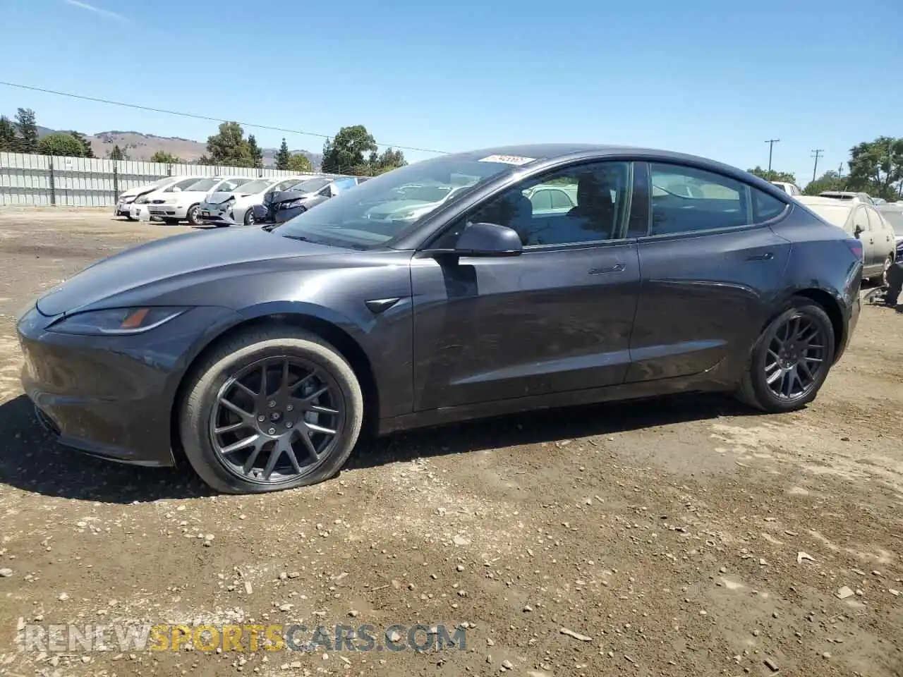 1 Photograph of a damaged car 5YJ3E1EB4SF051973 TESLA MODEL 3 2025