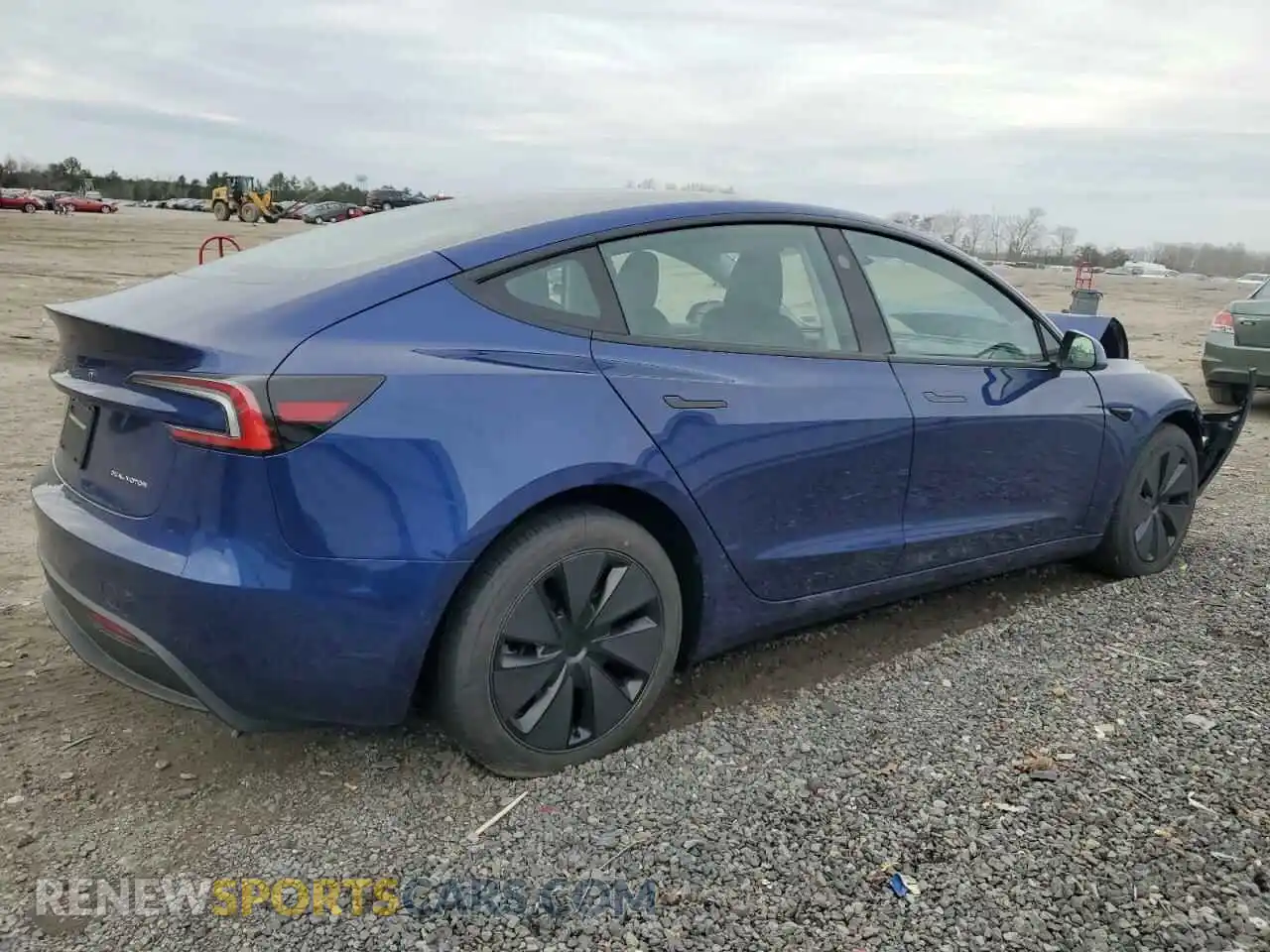 3 Photograph of a damaged car 5YJ3E1EB4SF888920 TESLA MODEL 3 2025