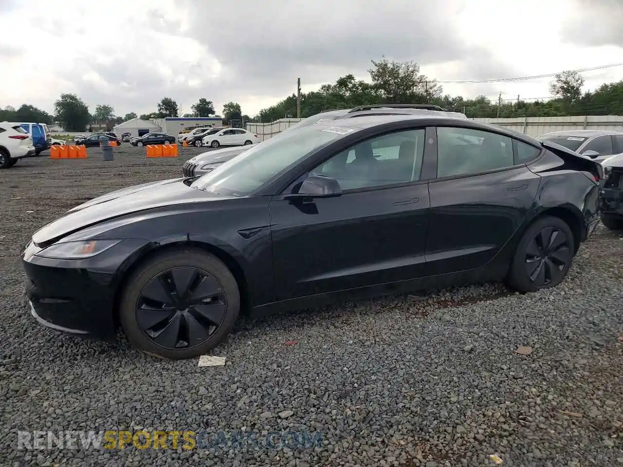 1 Фотография поврежденного автомобиля 5YJ3E1EB5SF017864 TESLA MODEL 3 2025
