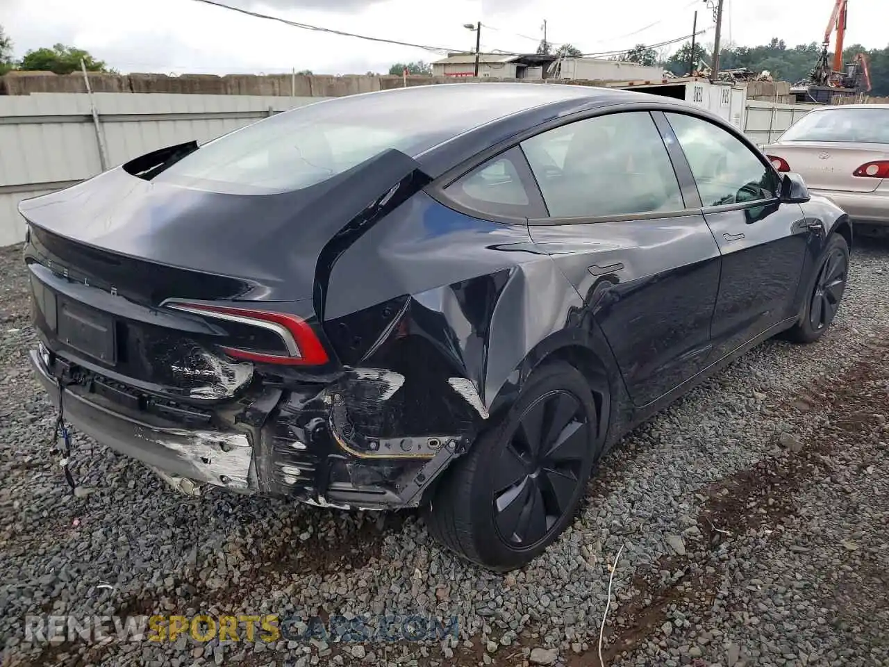3 Фотография поврежденного автомобиля 5YJ3E1EB5SF017864 TESLA MODEL 3 2025