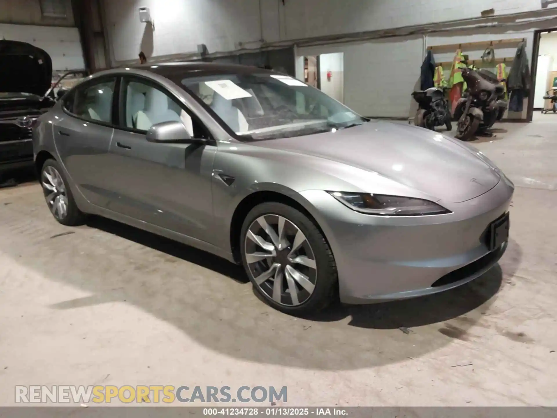 1 Photograph of a damaged car 5YJ3E1EB5SF883600 TESLA MODEL 3 2025