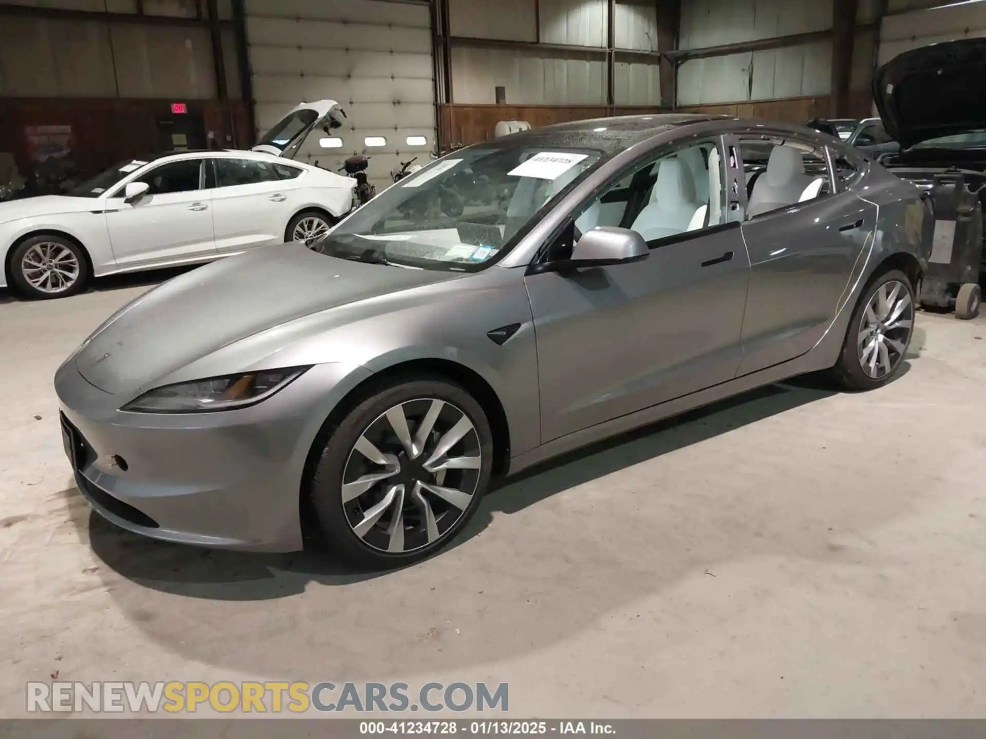 2 Photograph of a damaged car 5YJ3E1EB5SF883600 TESLA MODEL 3 2025