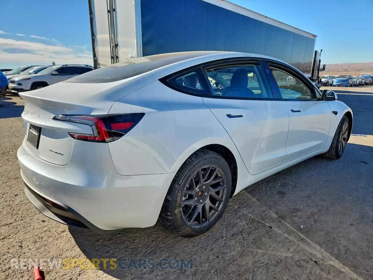 3 Photograph of a damaged car 5YJ3E1EB5SF884021 TESLA MODEL 3 2025