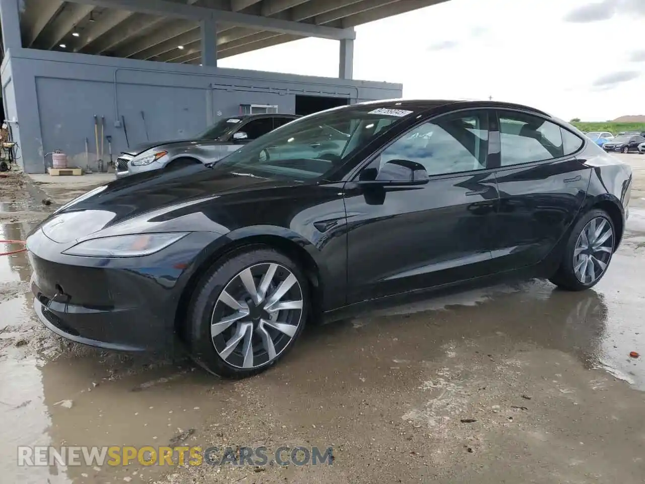 1 Photograph of a damaged car 5YJ3E1EB5SF890028 TESLA MODEL 3 2025
