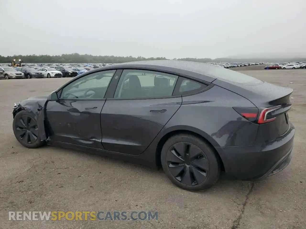 2 Photograph of a damaged car 5YJ3E1EB5SF911265 TESLA MODEL 3 2025
