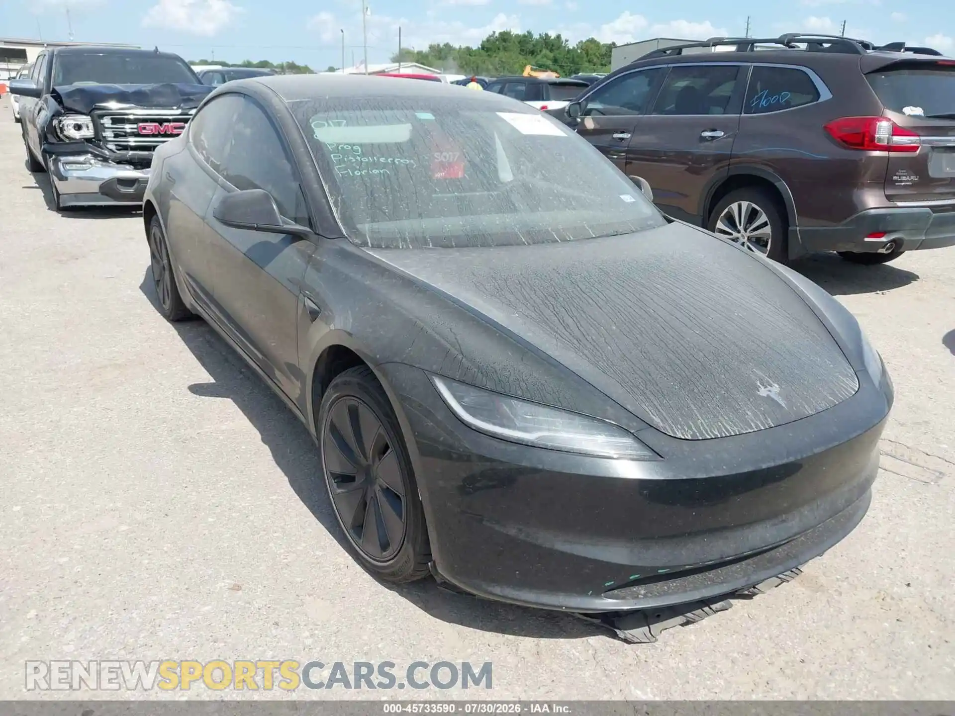 1 fotografías del automóvil dañado 5YJ3E1EB5SF914621 TESLA MODEL 3 2025
