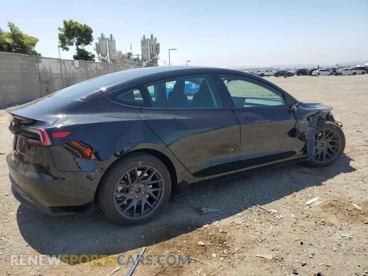 3 Фотография поврежденного автомобиля 5YJ3E1EB5SF950342 TESLA MODEL 3 2025