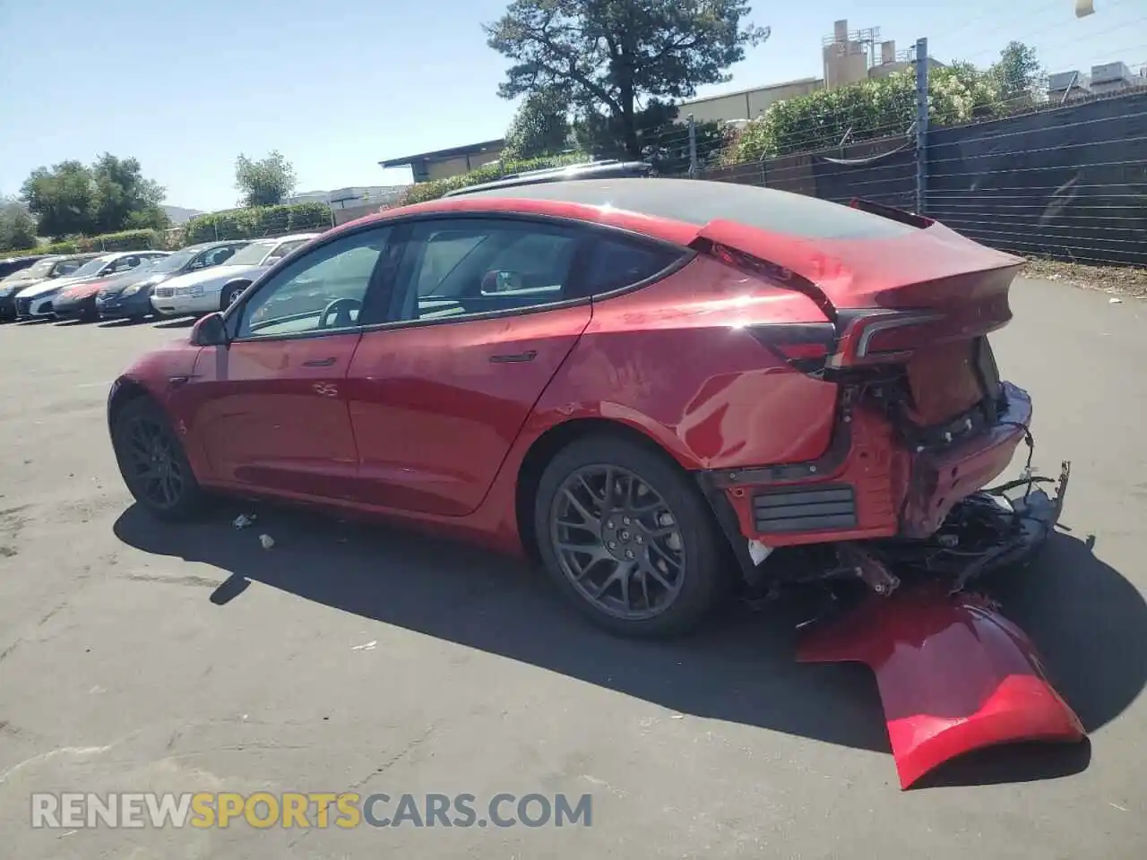 2 Фотография поврежденного автомобиля 5YJ3E1EB6SF874520 TESLA MODEL 3 2025