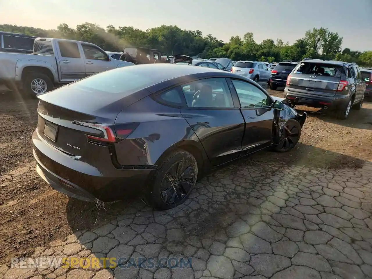 3 Фотография поврежденного автомобиля 5YJ3E1EB6SF929905 TESLA MODEL 3 2025