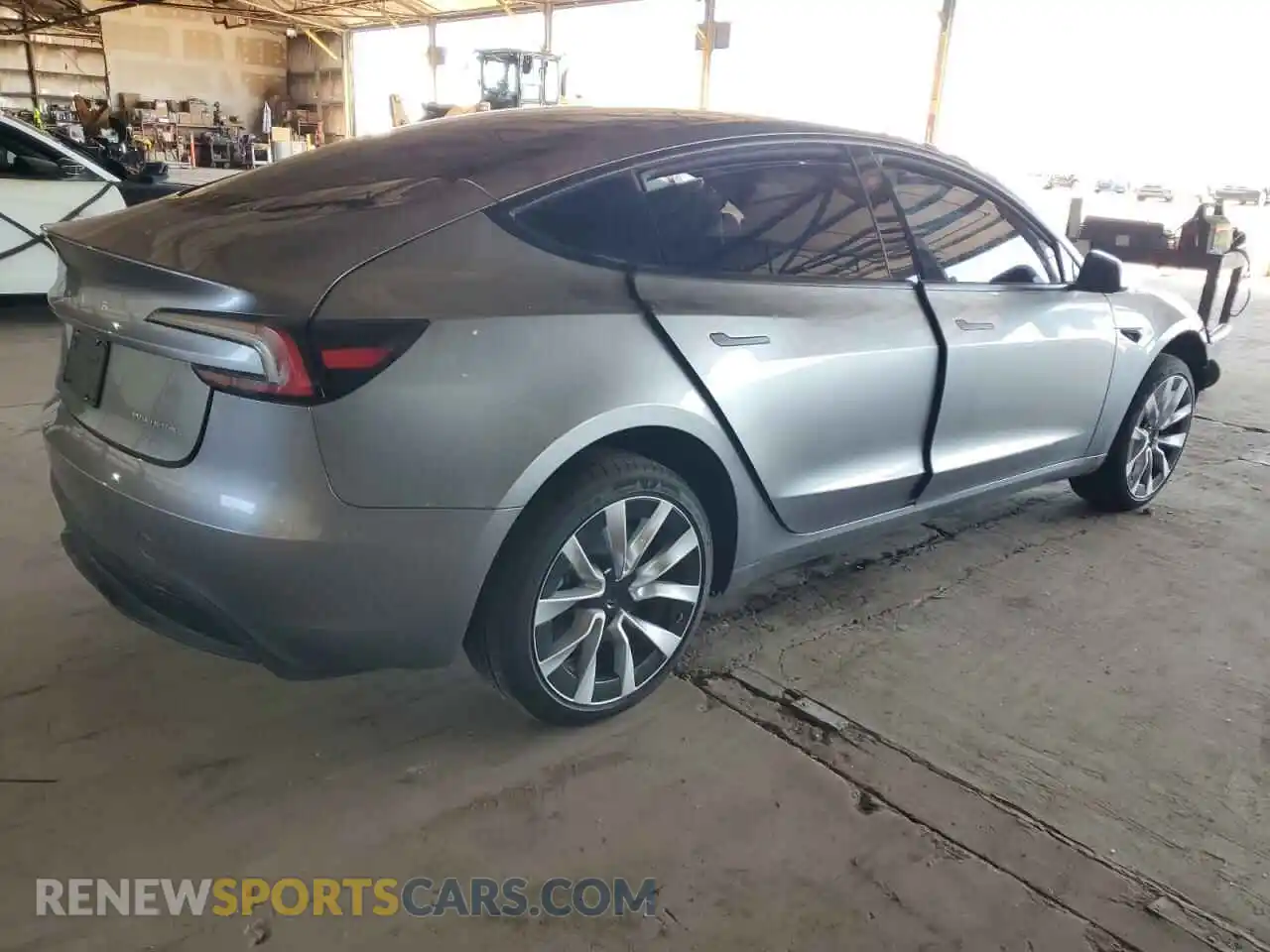 3 Photograph of a damaged car 5YJ3E1EB6SF935588 TESLA MODEL 3 2025