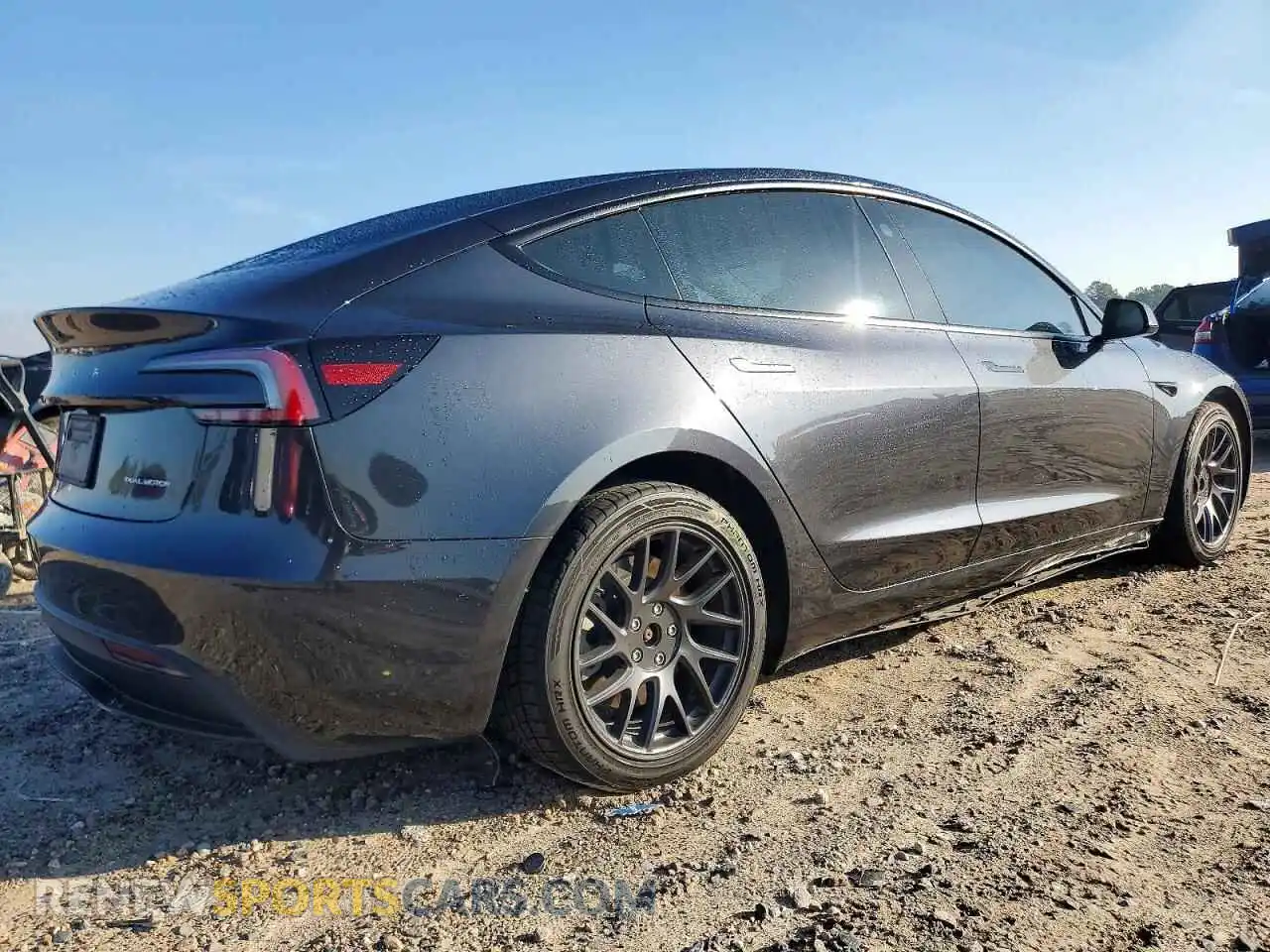 3 Photograph of a damaged car 5YJ3E1EB7SF882495 TESLA MODEL 3 2025