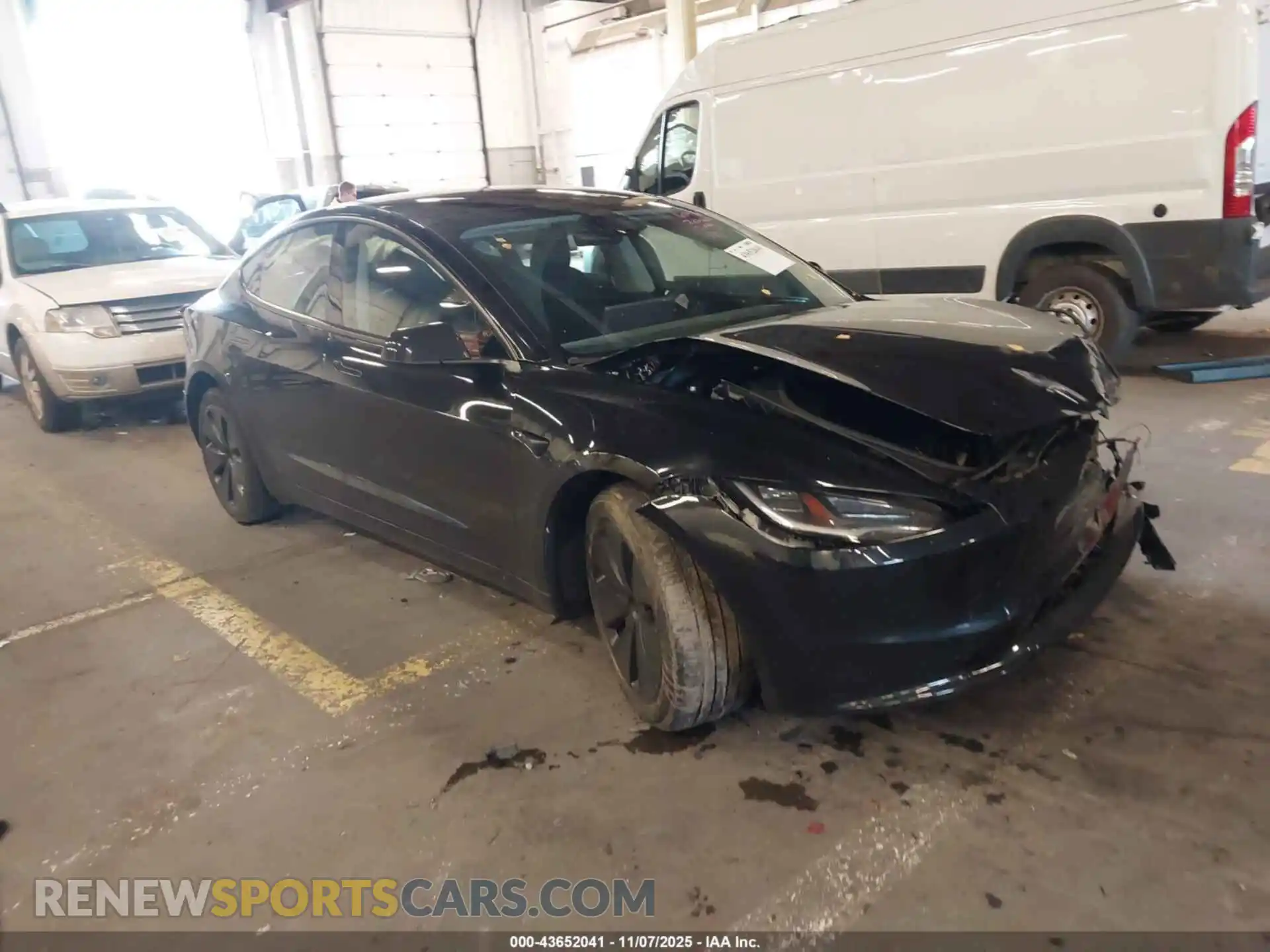 1 Photograph of a damaged car 5YJ3E1EB7SF904415 TESLA MODEL 3 2025