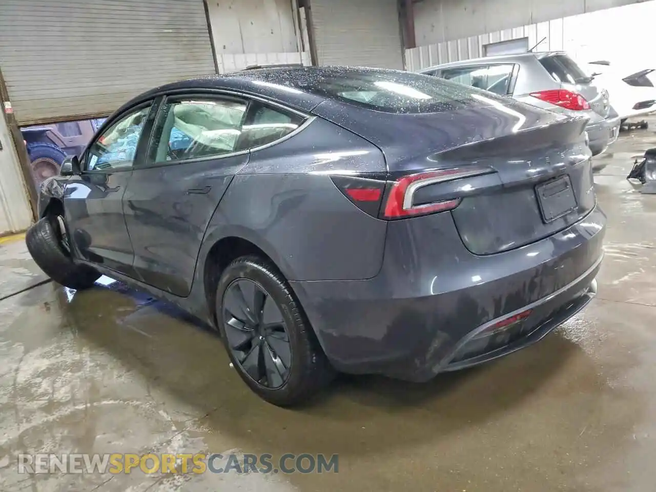 2 Photograph of a damaged car 5YJ3E1EB7SF914362 TESLA MODEL 3 2025