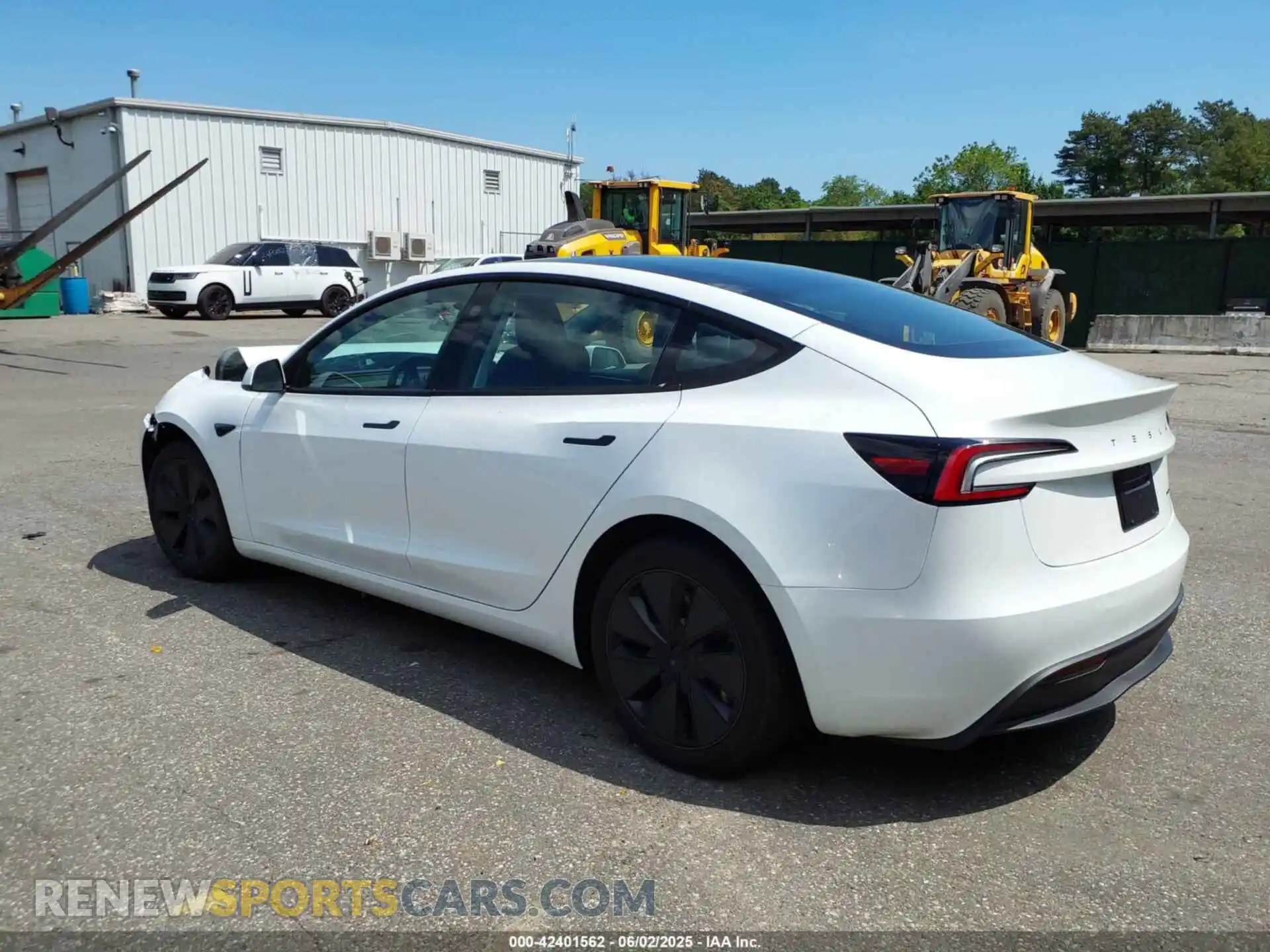 3 Photograph of a damaged car 5YJ3E1EB7SF931422 TESLA MODEL 3 2025