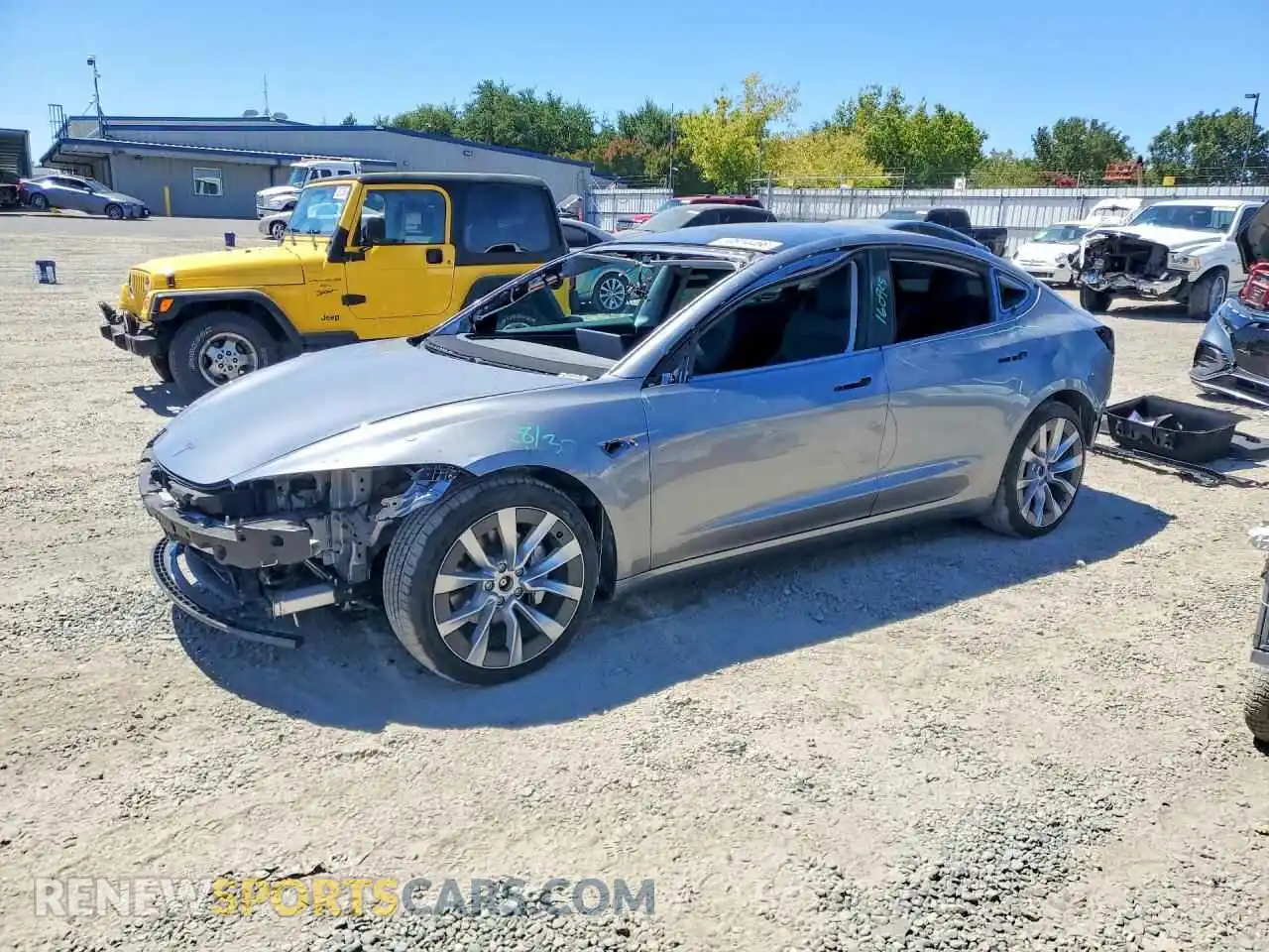 1 fotografías del automóvil dañado 5YJ3E1EB7SF963996 TESLA MODEL 3 2025