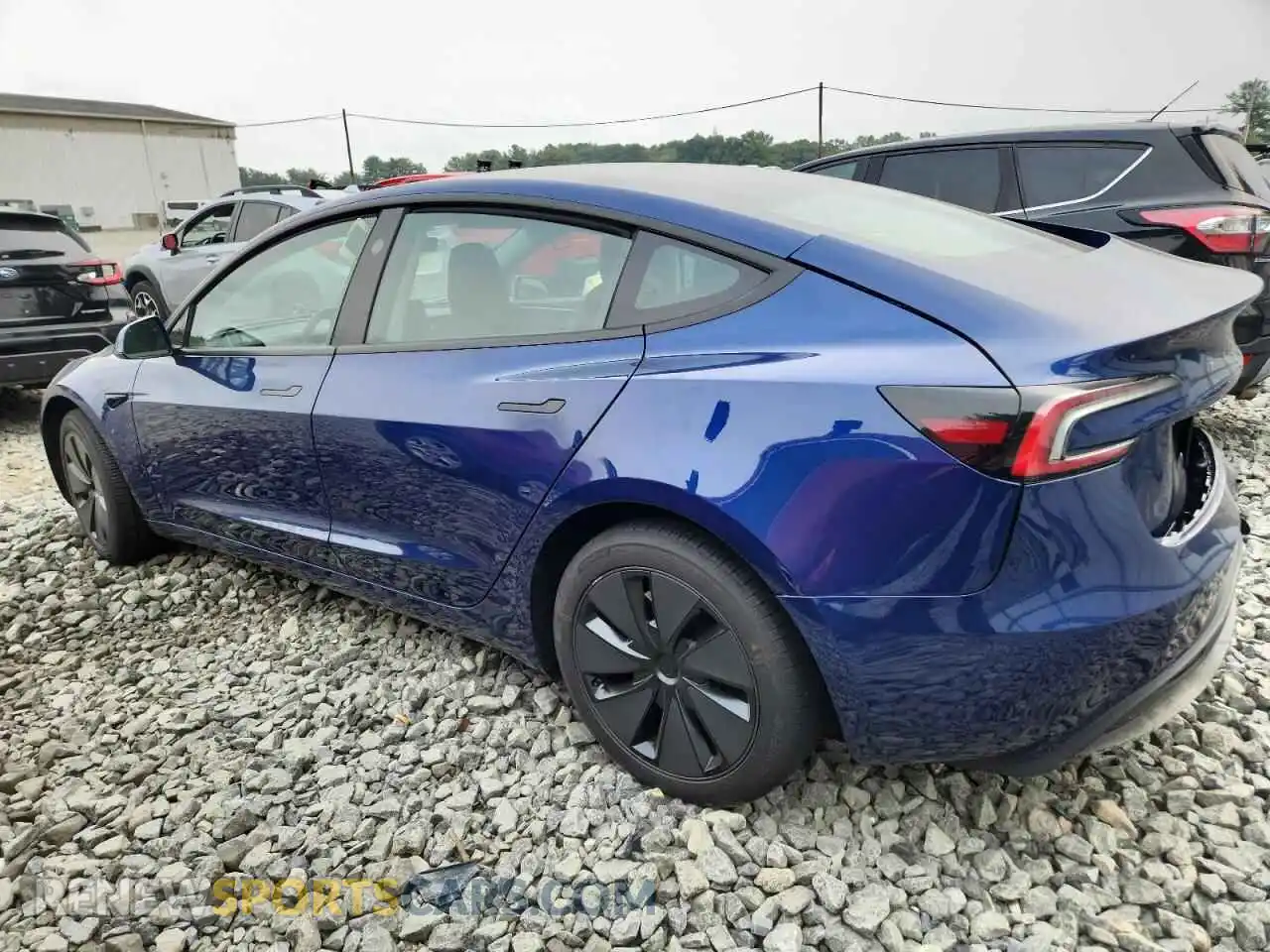 2 Photograph of a damaged car 5YJ3E1EB8SF882845 TESLA MODEL 3 2025