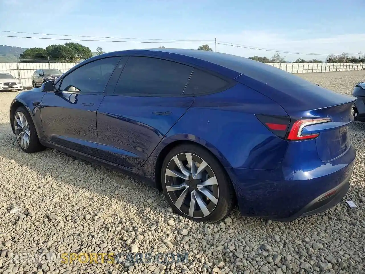 2 Photograph of a damaged car 5YJ3E1EB9SF081888 TESLA MODEL 3 2025