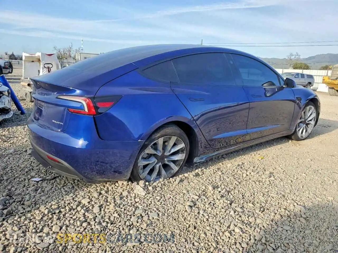 3 Photograph of a damaged car 5YJ3E1EB9SF081888 TESLA MODEL 3 2025