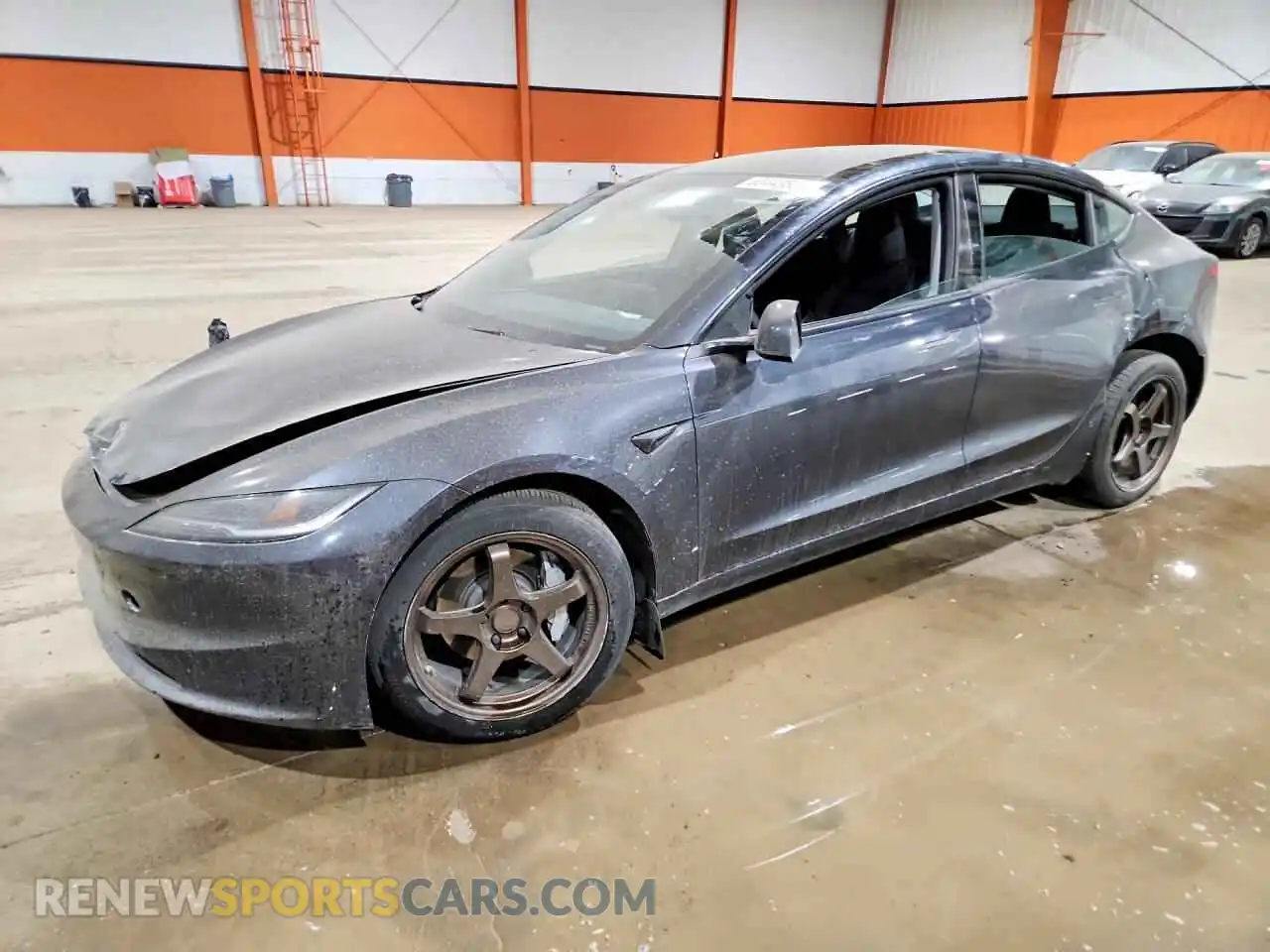 1 Photograph of a damaged car 5YJ3E1EB9SF896933 TESLA MODEL 3 2025